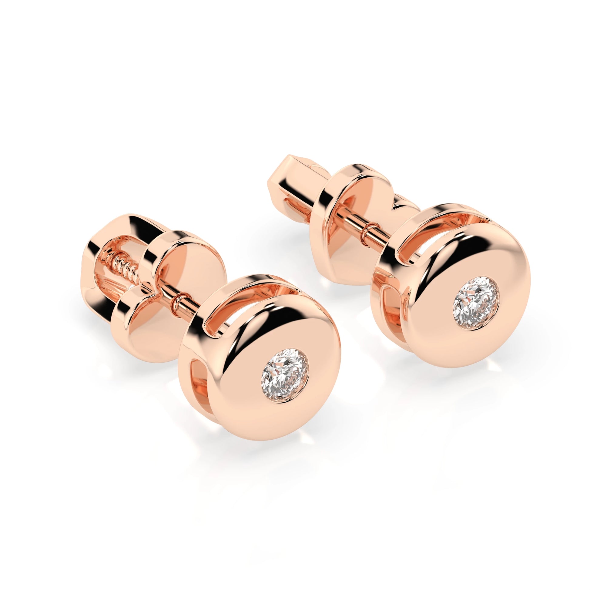 Solitaire Butterfly Earring - 102-10048
