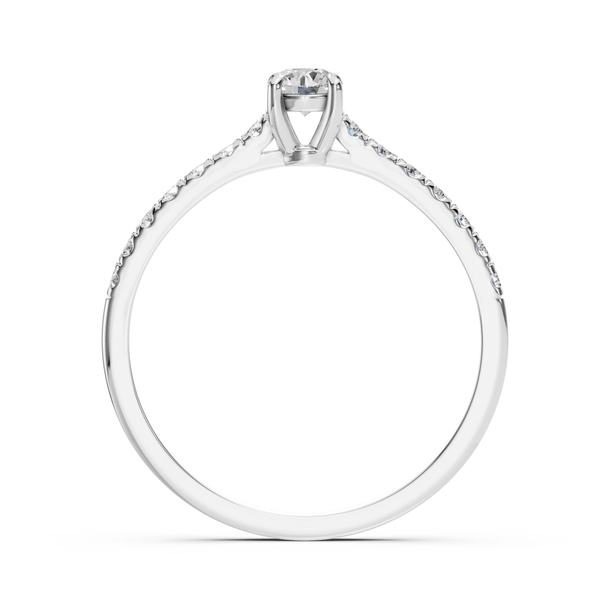 Solitaire Eternity Ring - 101-10094(4.2)