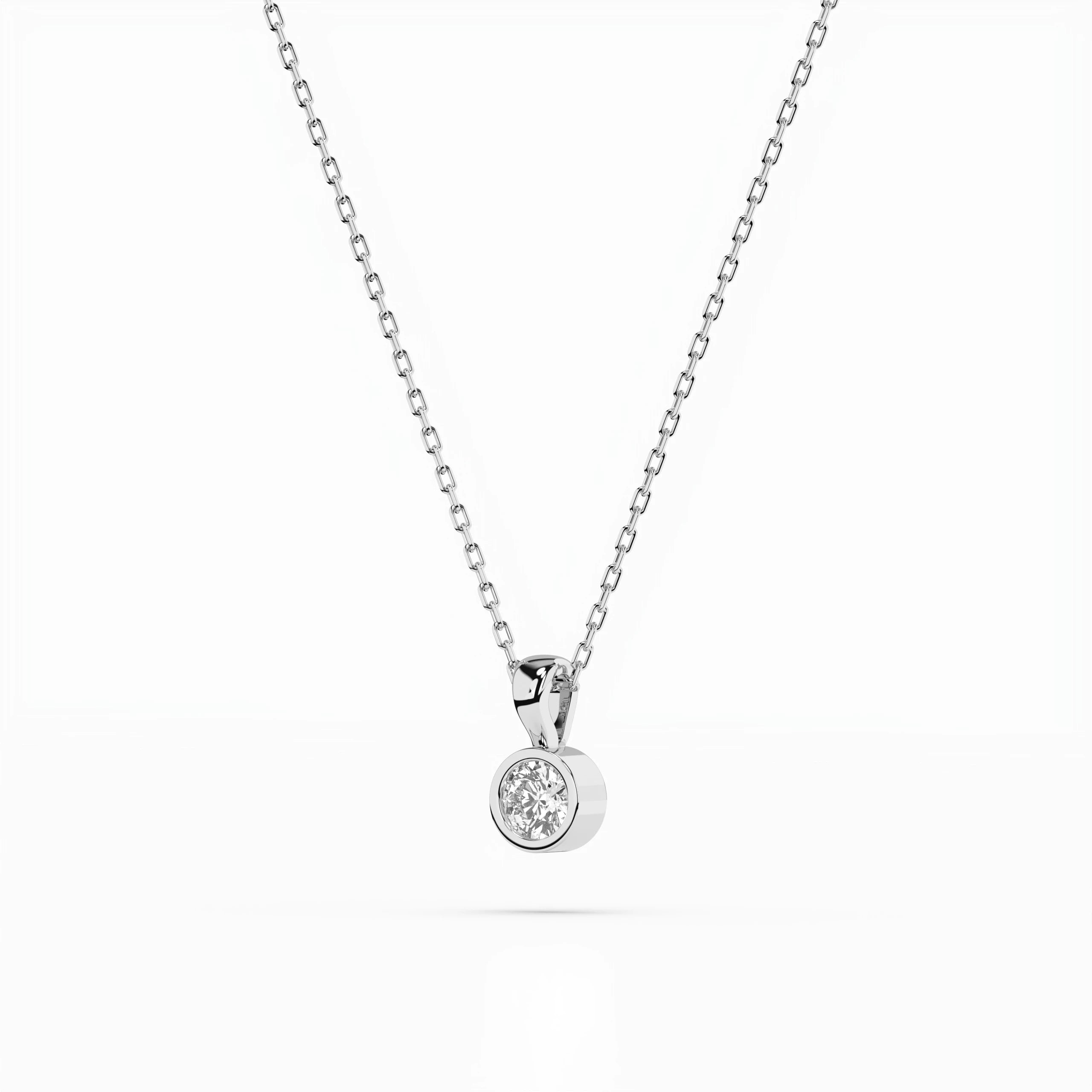 Solitaire Necklace - 104-10010(3.0)