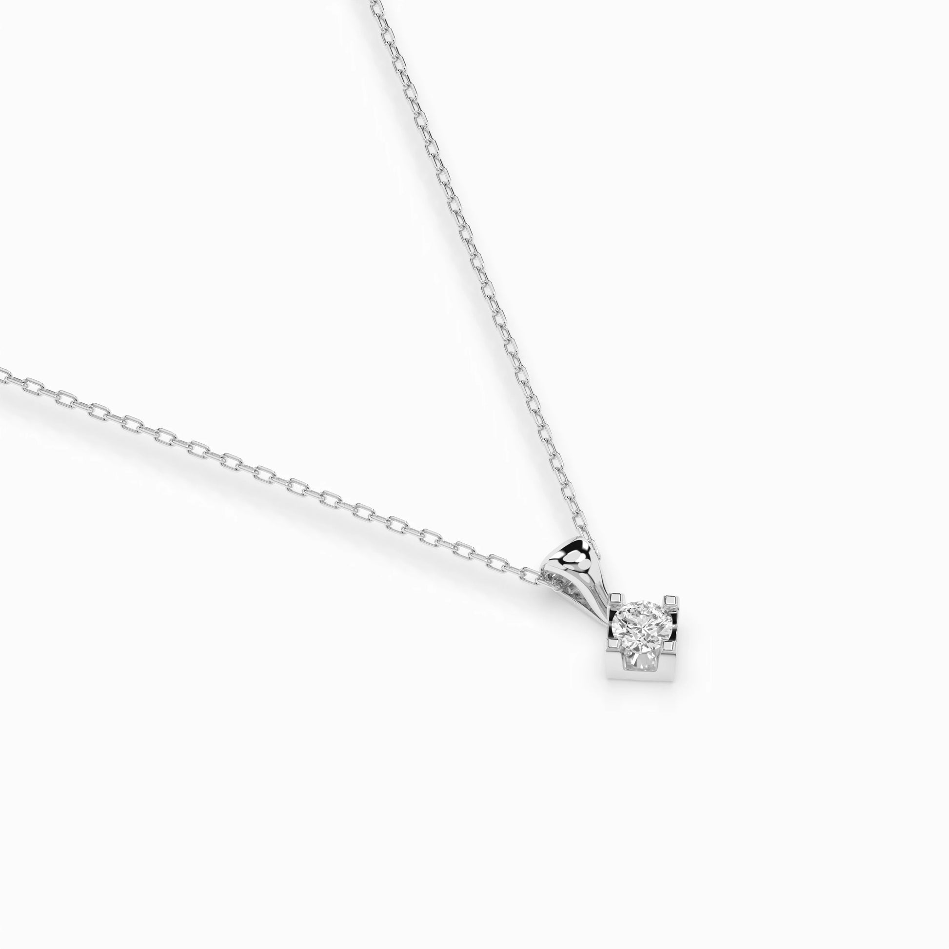 Solitaire Necklace - 104-10014(2.7)