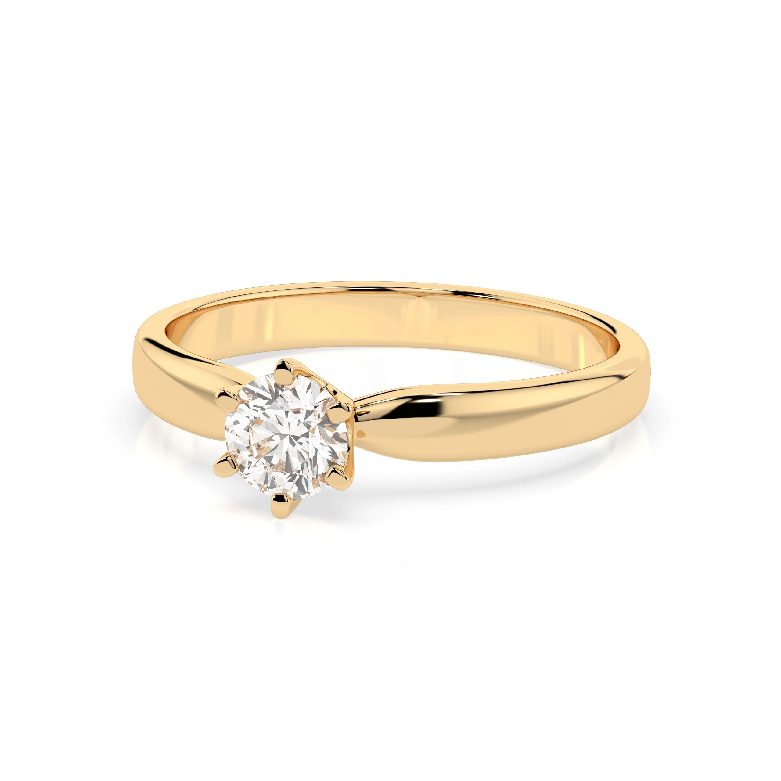 Solitaire Ring - 101-10040(4.2)