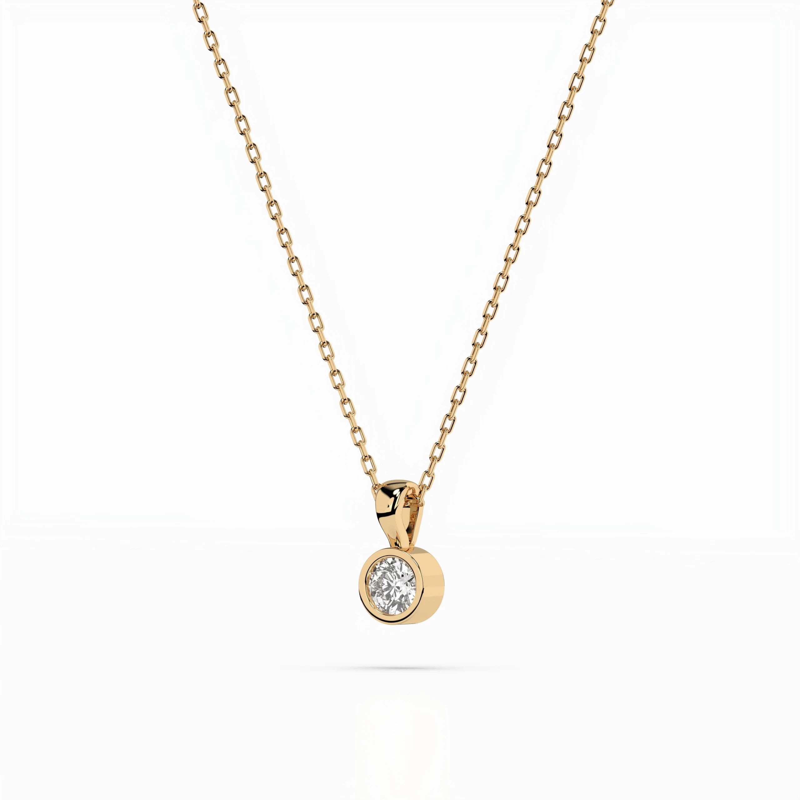 Solitaire Necklace - 104-10010(3.0)