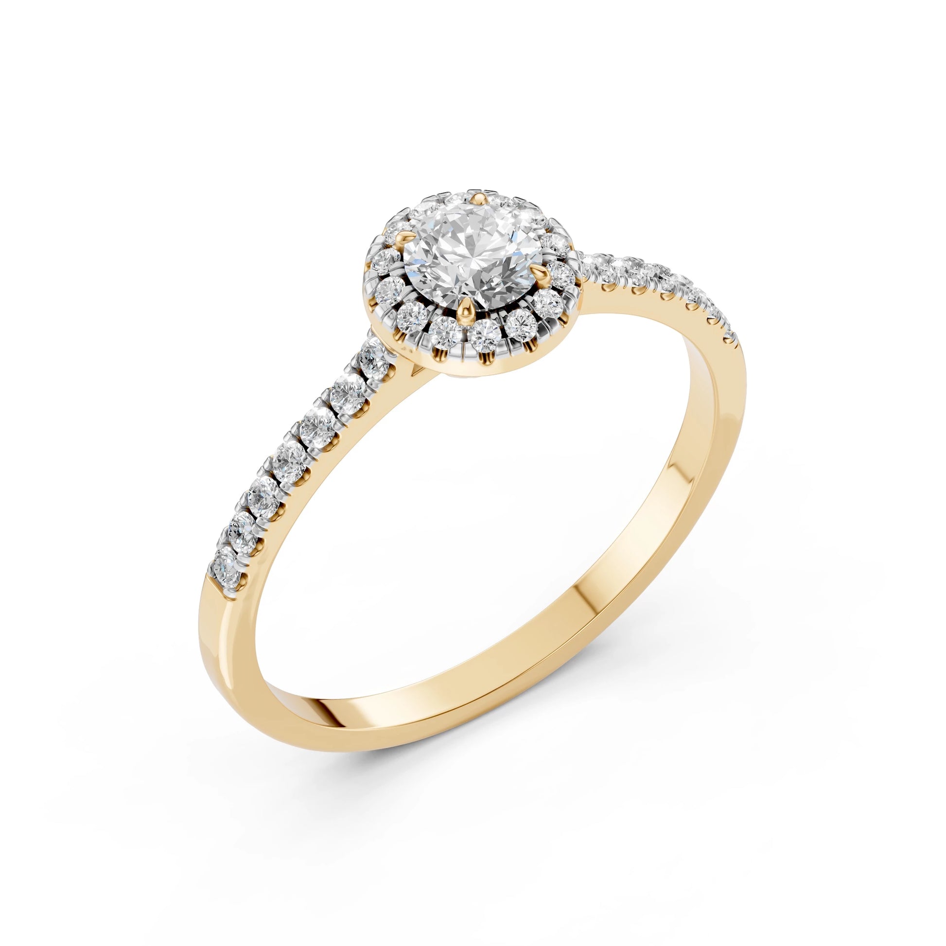 Solitaire Eternity Ring - 101-10095(4.5)
