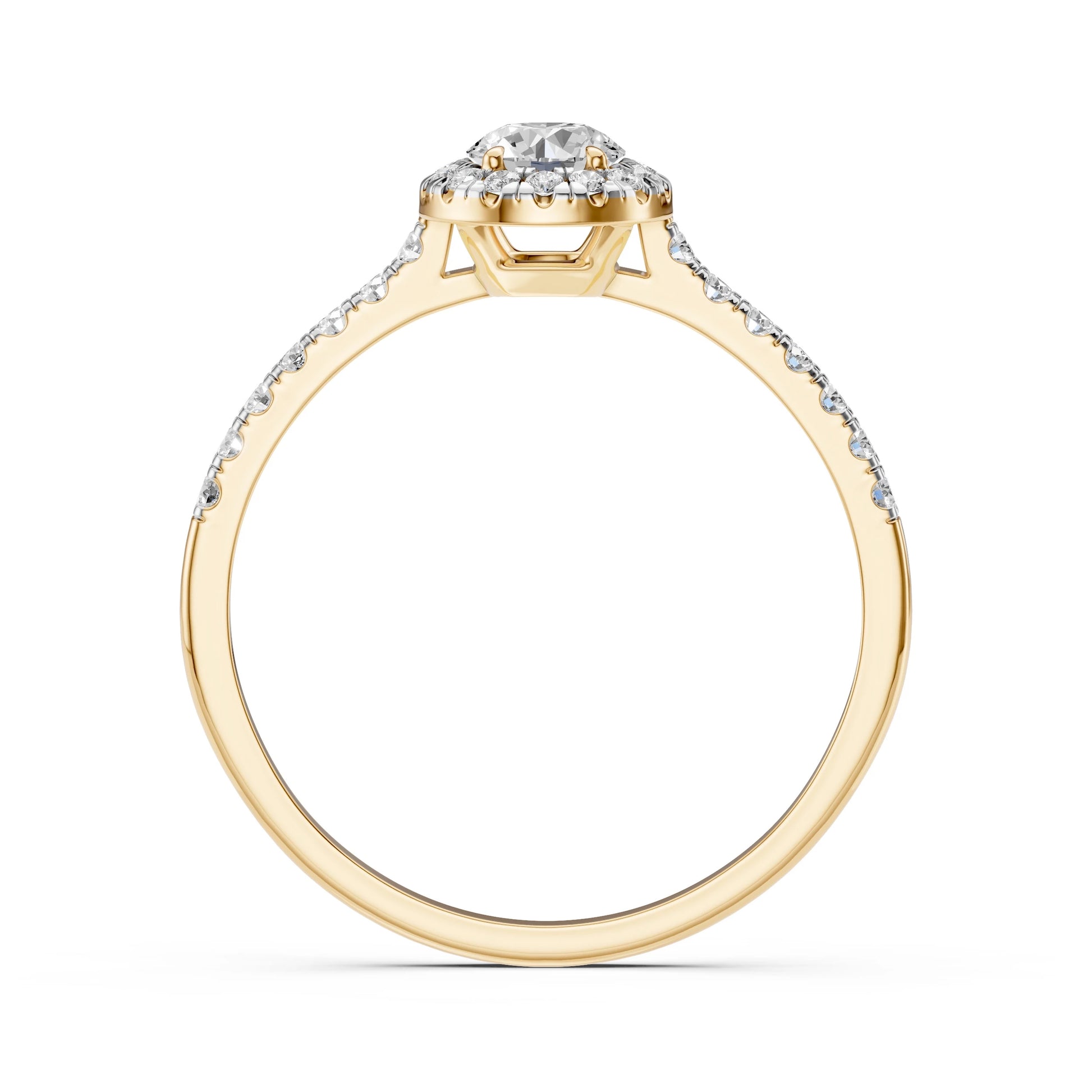 Solitaire Eternity Ring - 101-10095(4.5)