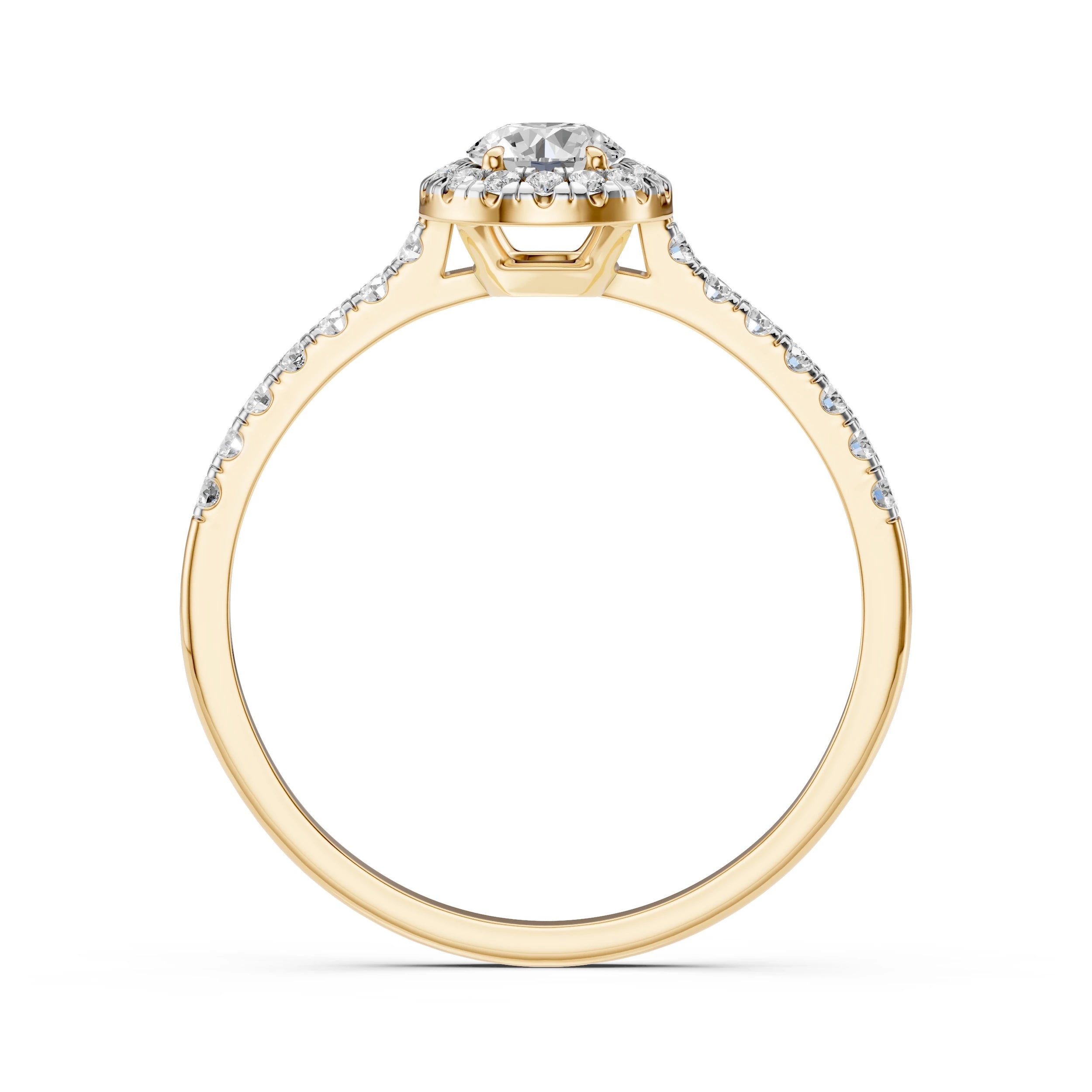 Solitaire Eternity Ring - 101-10095(4.5)