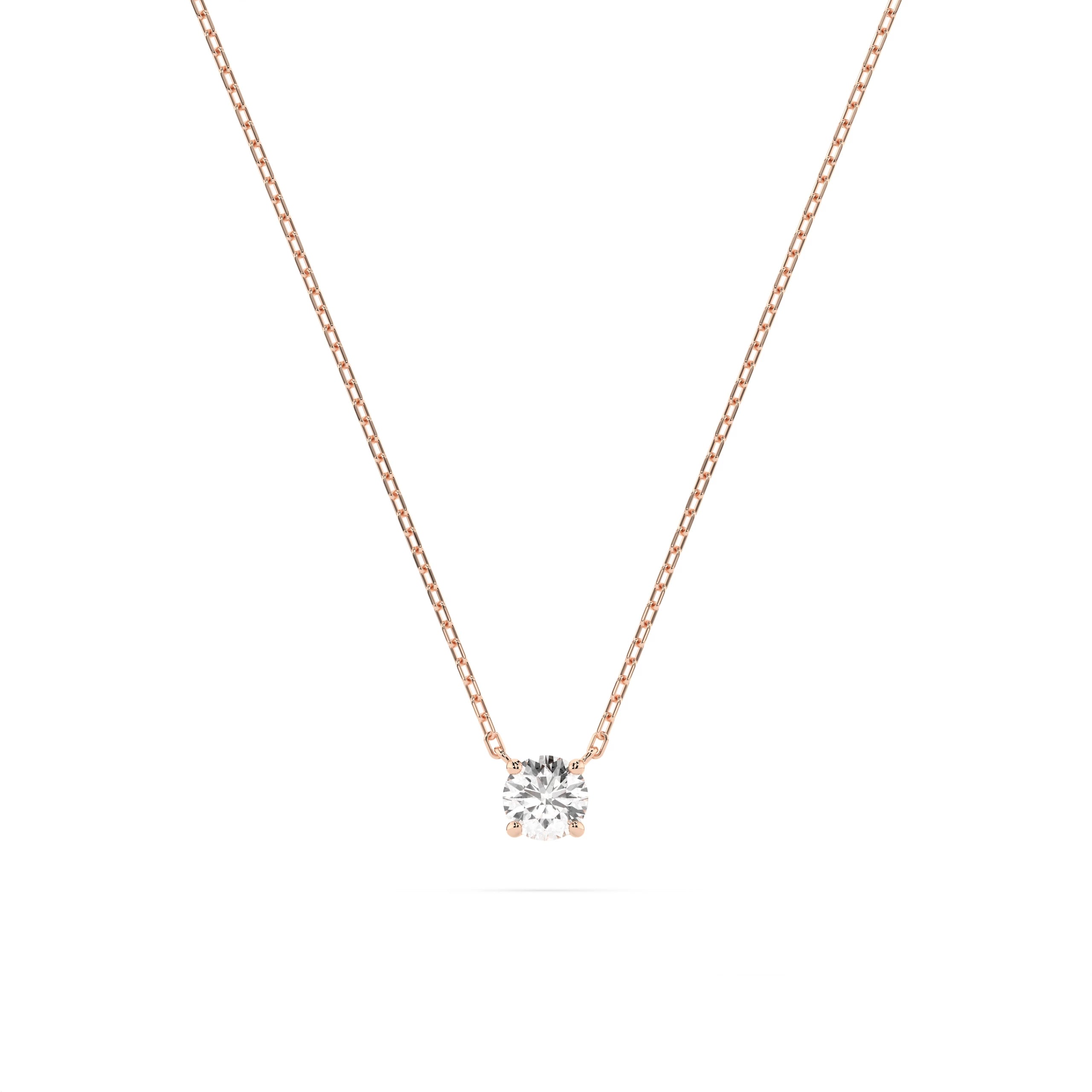 Solitaire Necklace - 104-10040(3.4)