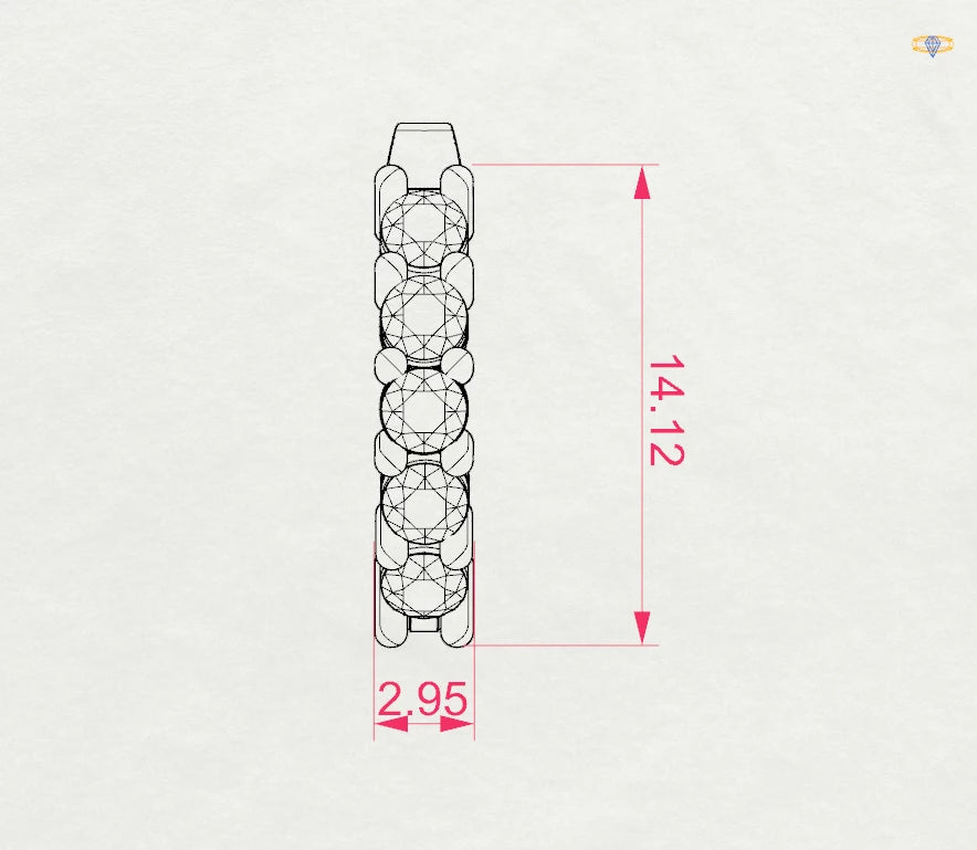 Eternity Earring - 102-10098(2.5)