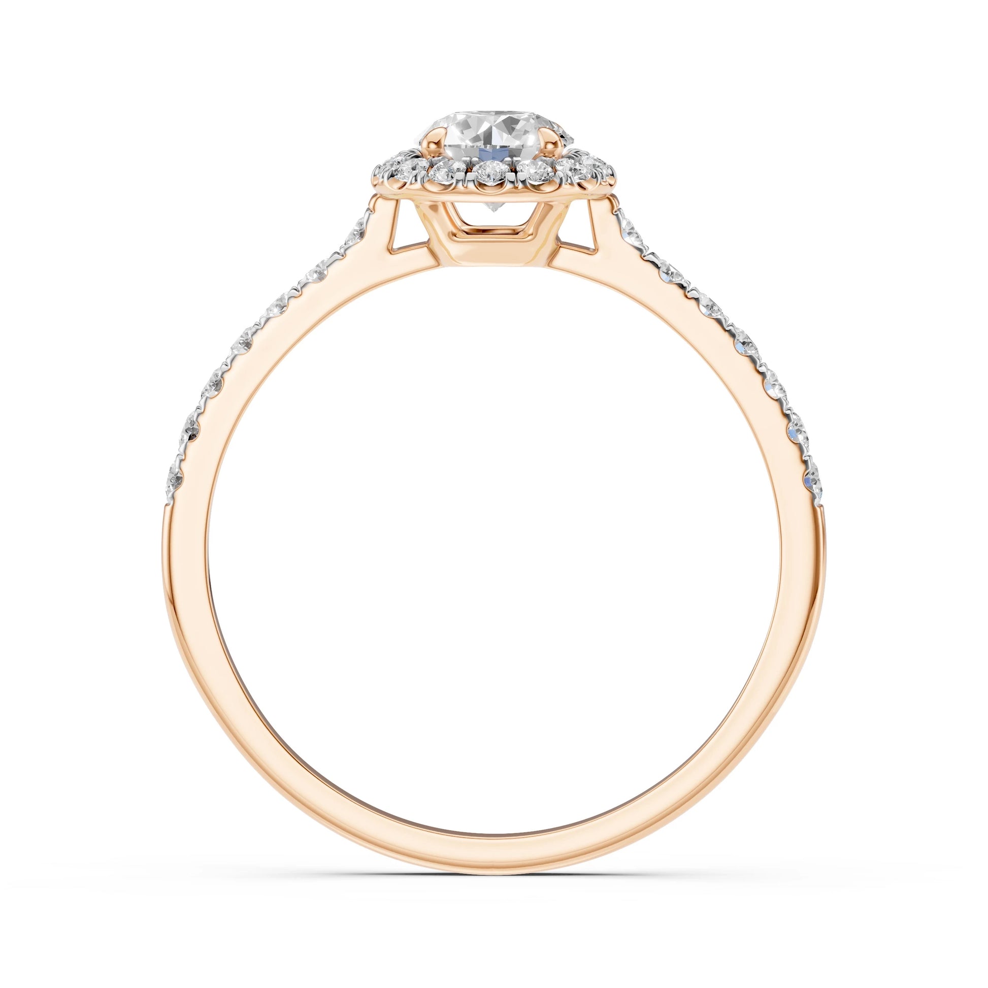 Solitaire Eternity Ring - 101-10095(5.1)