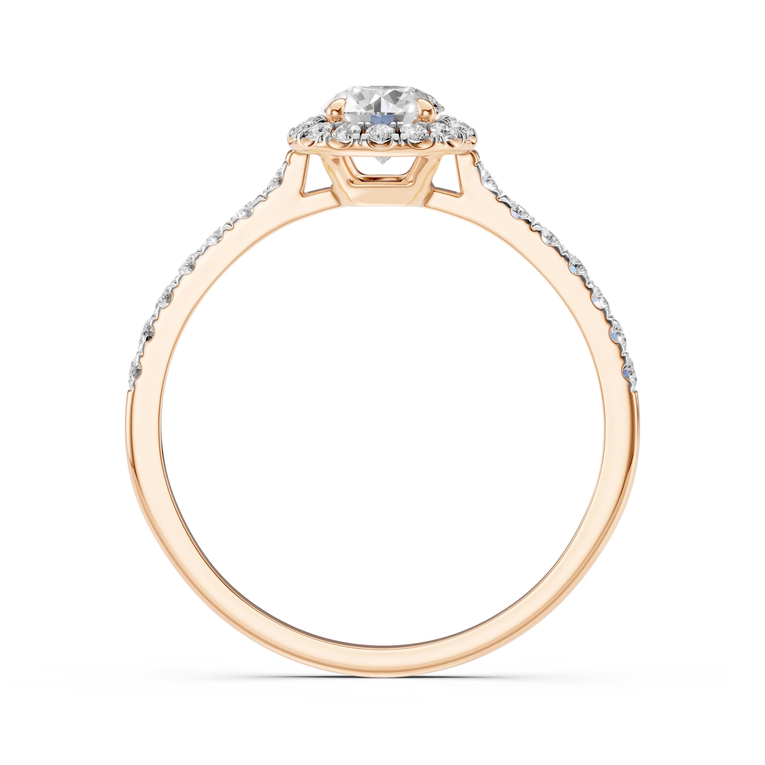 Solitaire Eternity Ring - 101-10095(5.1)