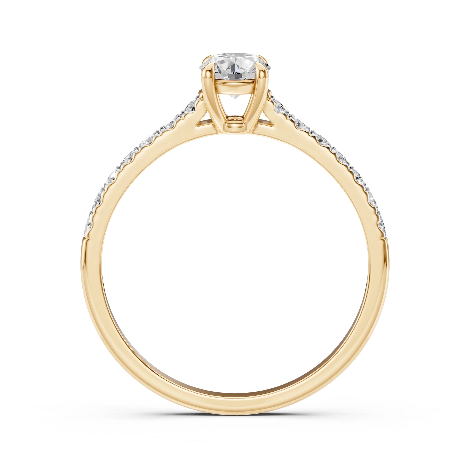 Solitaire Eternity Ring - 101-10094(5.1)