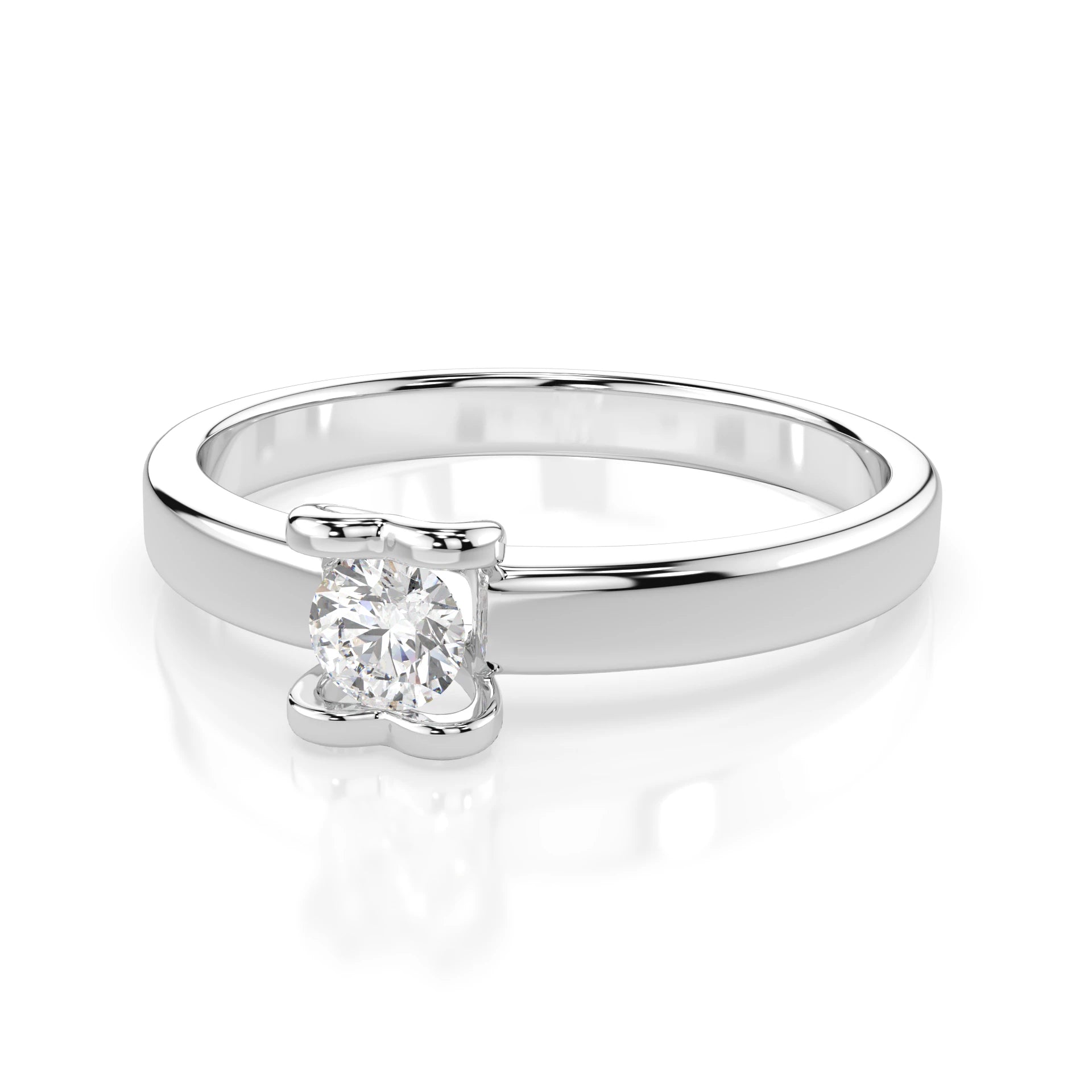 Solitaire Ring - 101-10013(3.4)