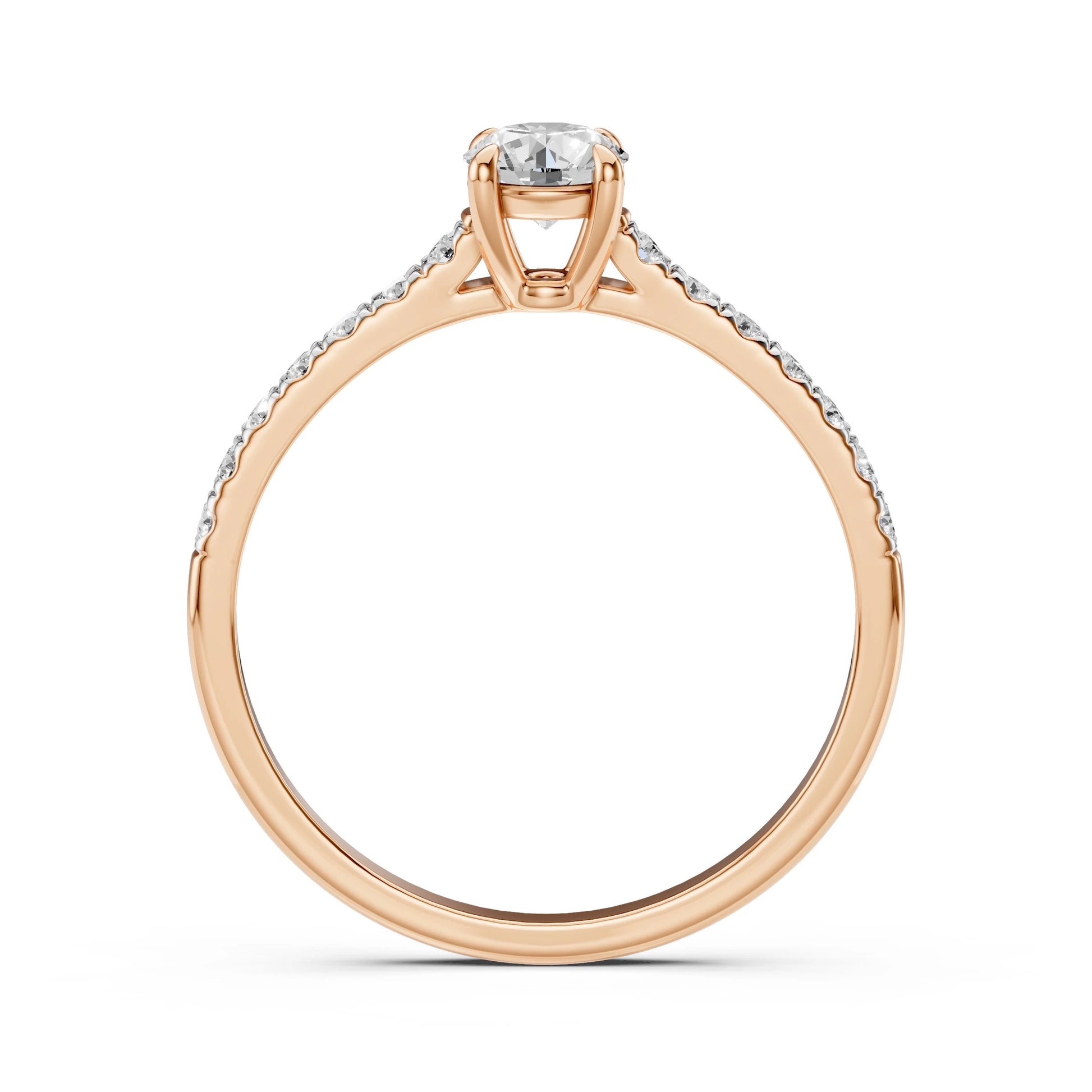 Solitaire Eternity Ring - 101-10094(5.1)