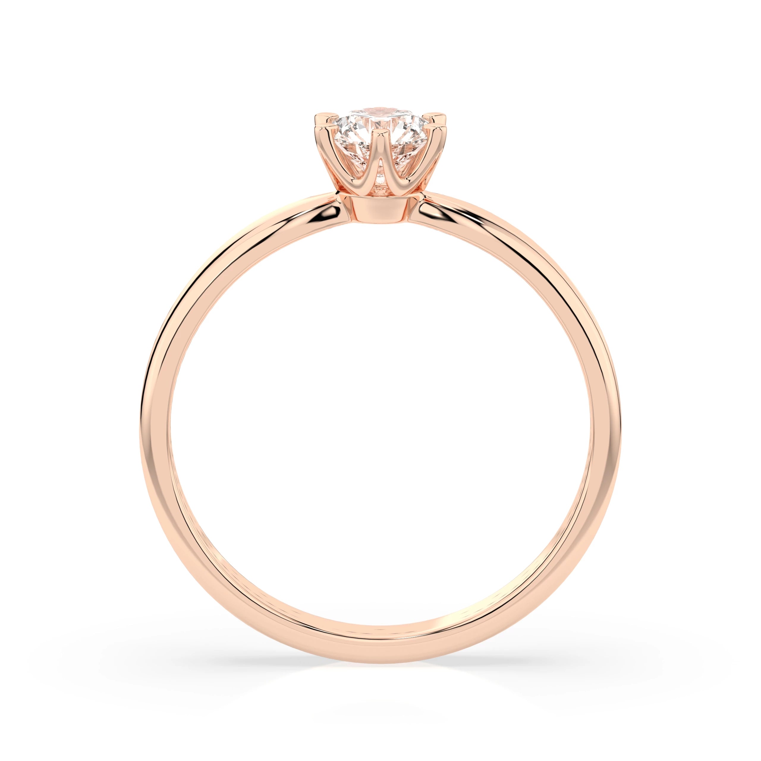 Solitaire Ring - 101-10040(4.2)