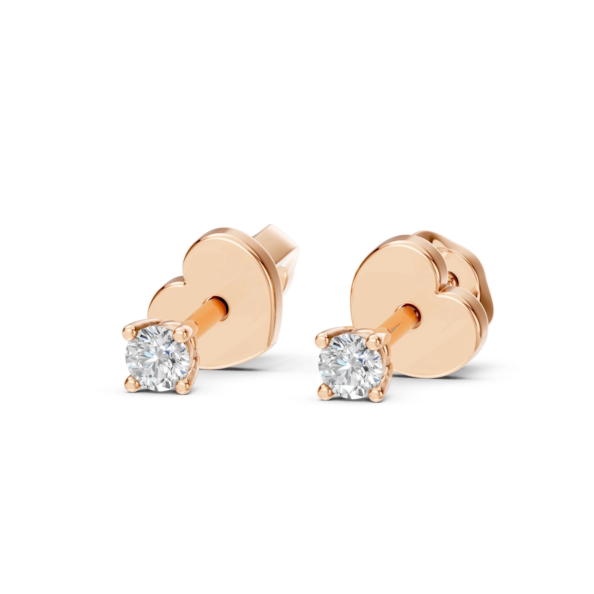 Solitaire Butterfly Earring - 102-10012/1(2.5)