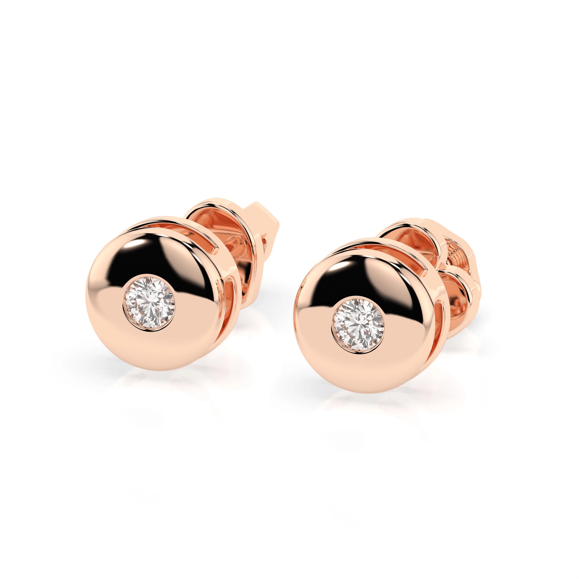 Solitaire Butterfly Earring - 102-10048