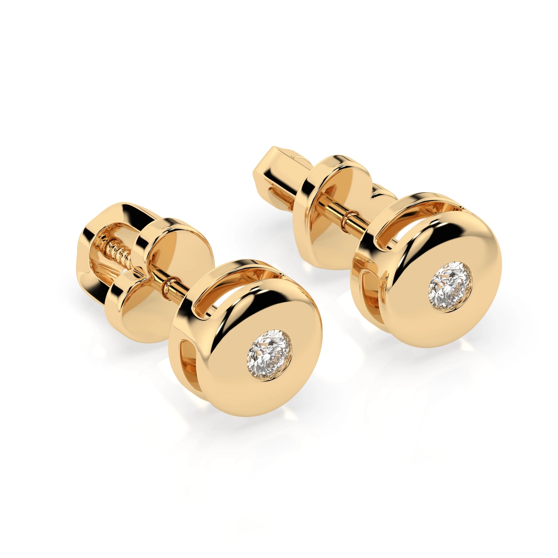 Solitaire Butterfly Earring - 102-10048