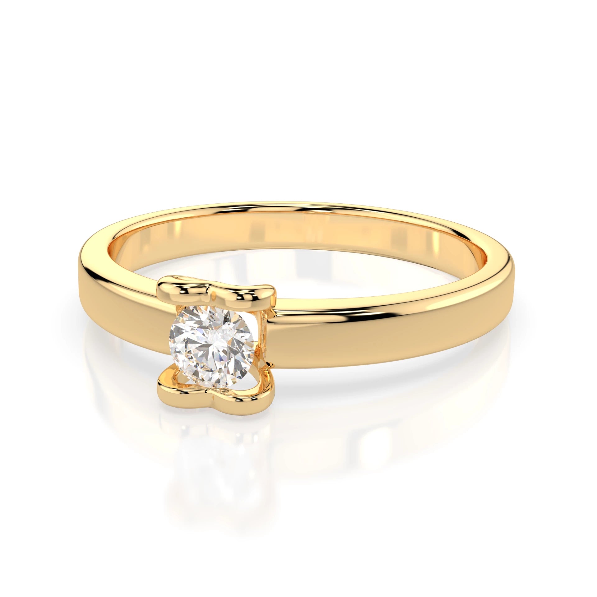Solitaire Ring - 101-10013(3.4)