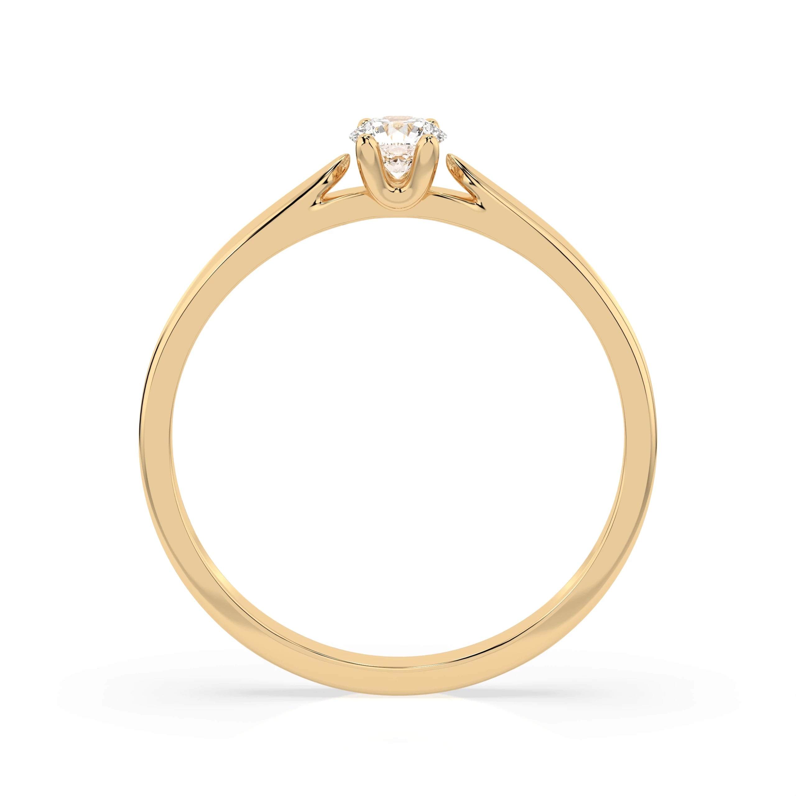 Solitaire Ring - 101-10046(3.4)