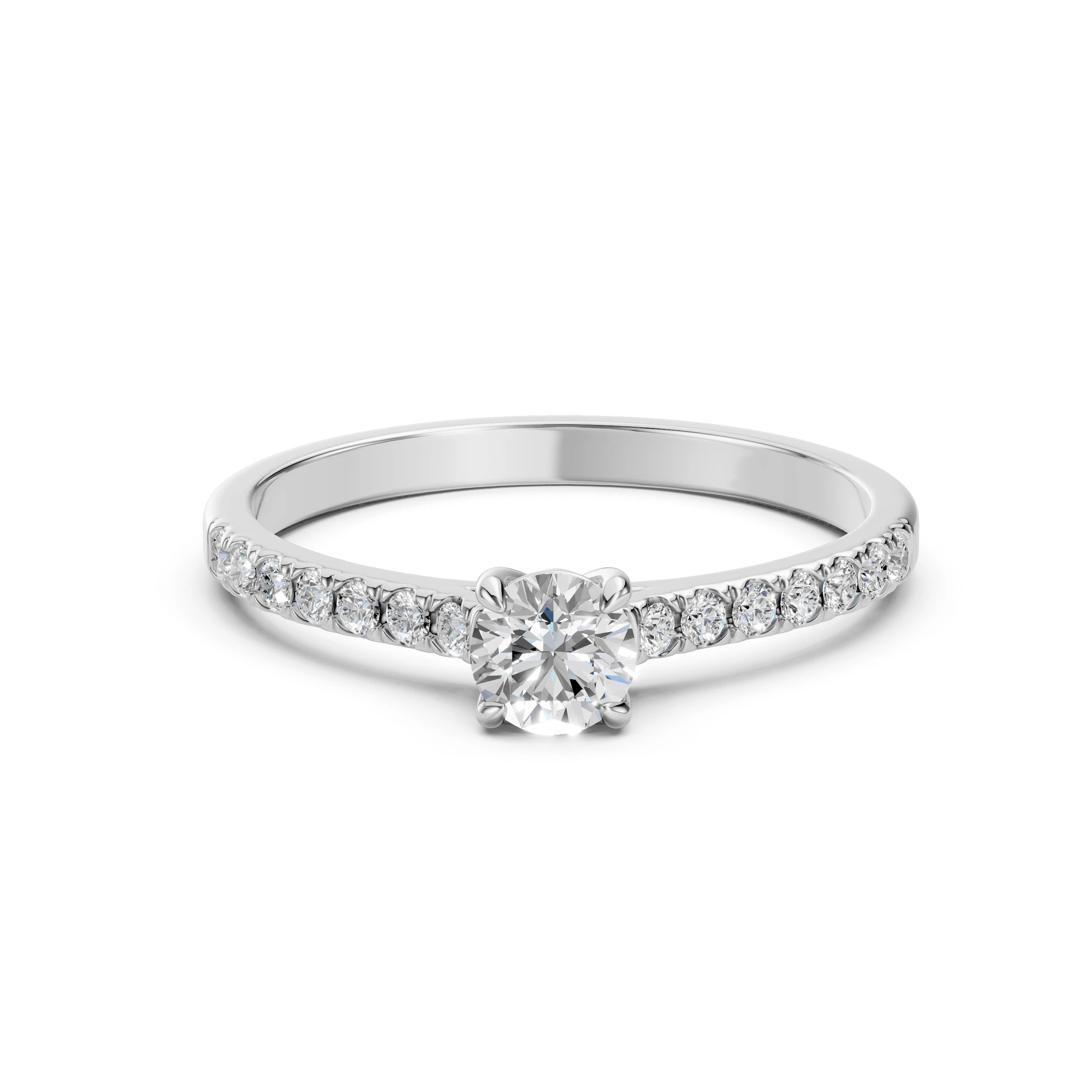 Solitaire Eternity Ring - 101-10094(5.1)