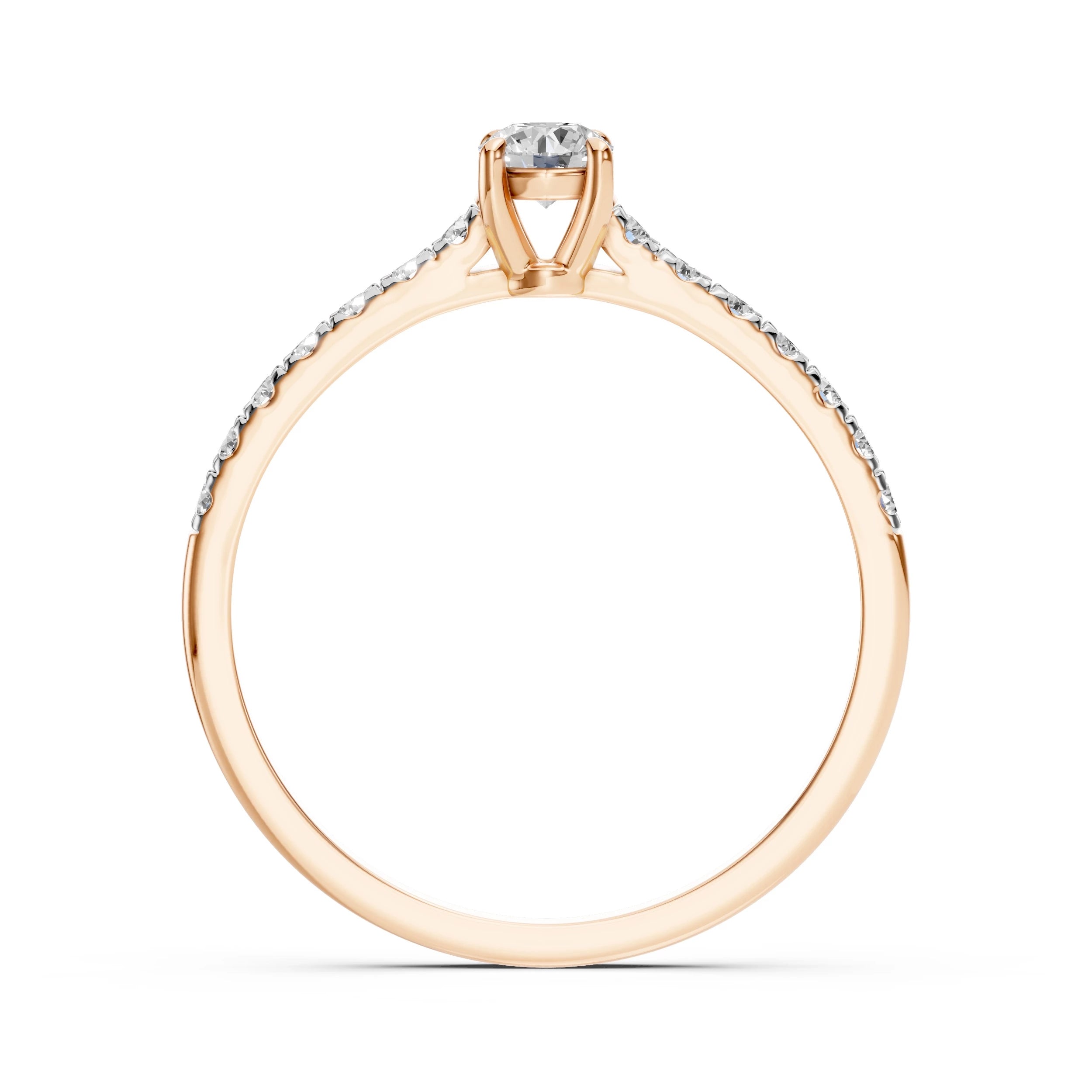 Solitaire Eternity Ring - 101-10094(4.2)