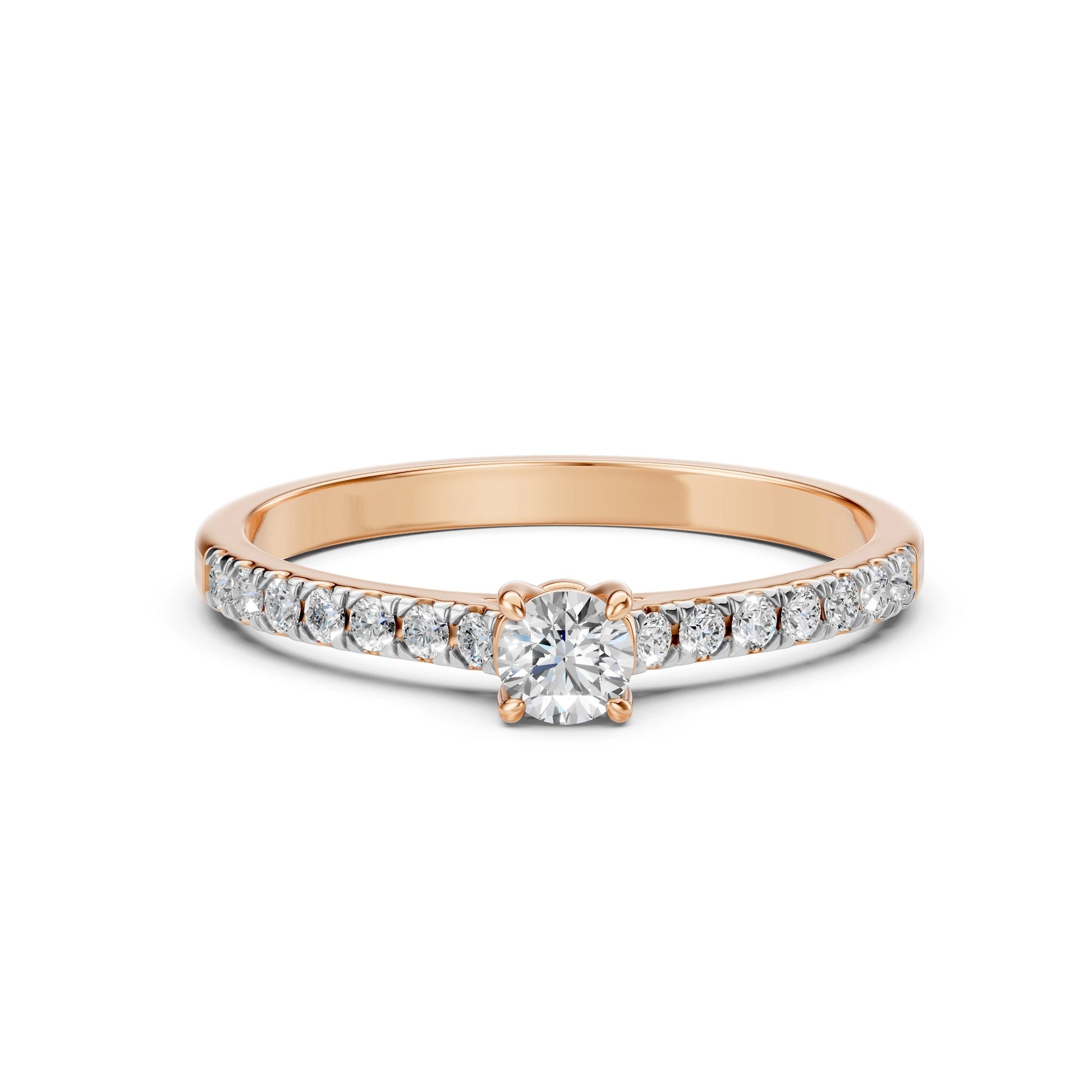 Solitaire Eternity Ring - 101-10094(3.7)