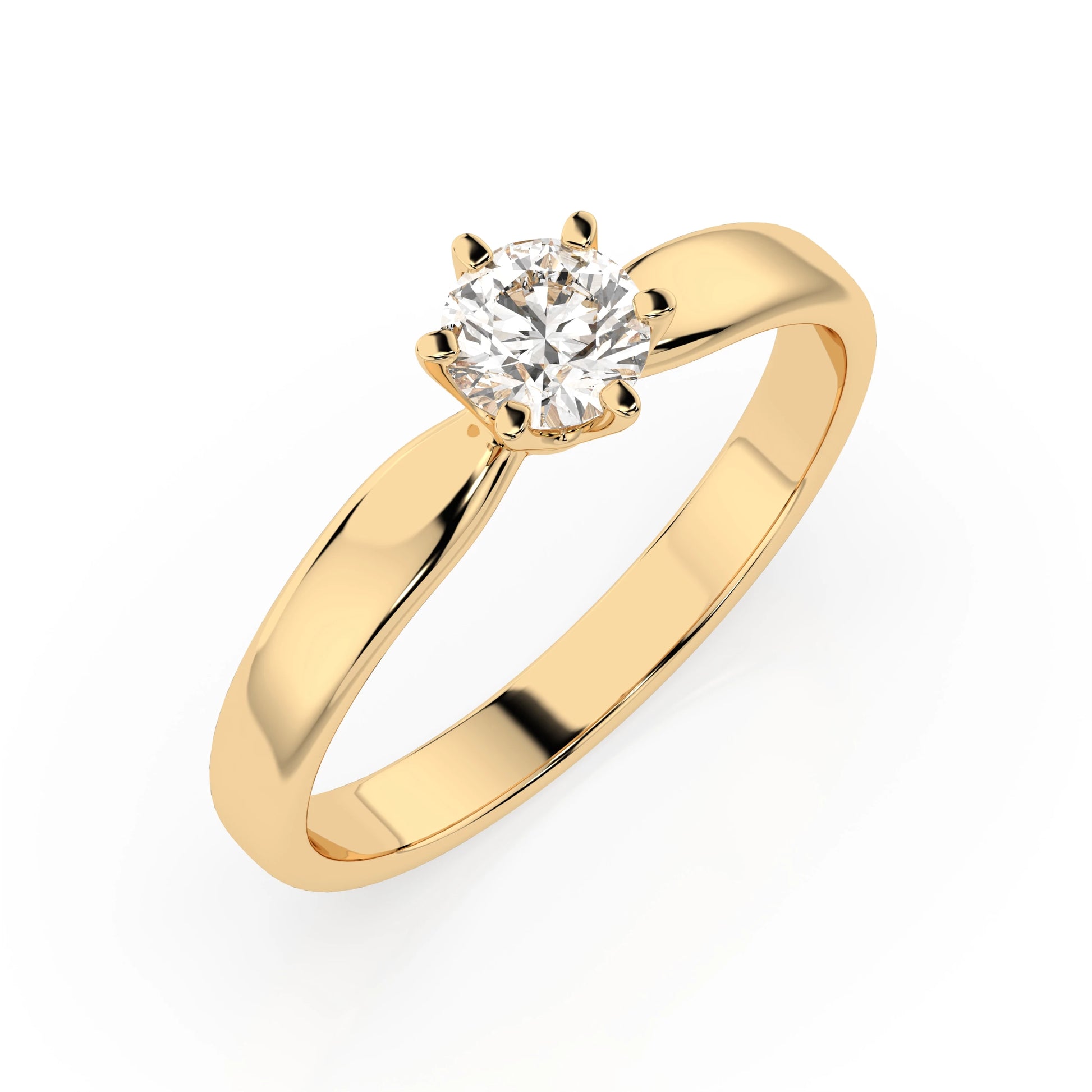 Solitaire Ring - 101-10040(4.2)
