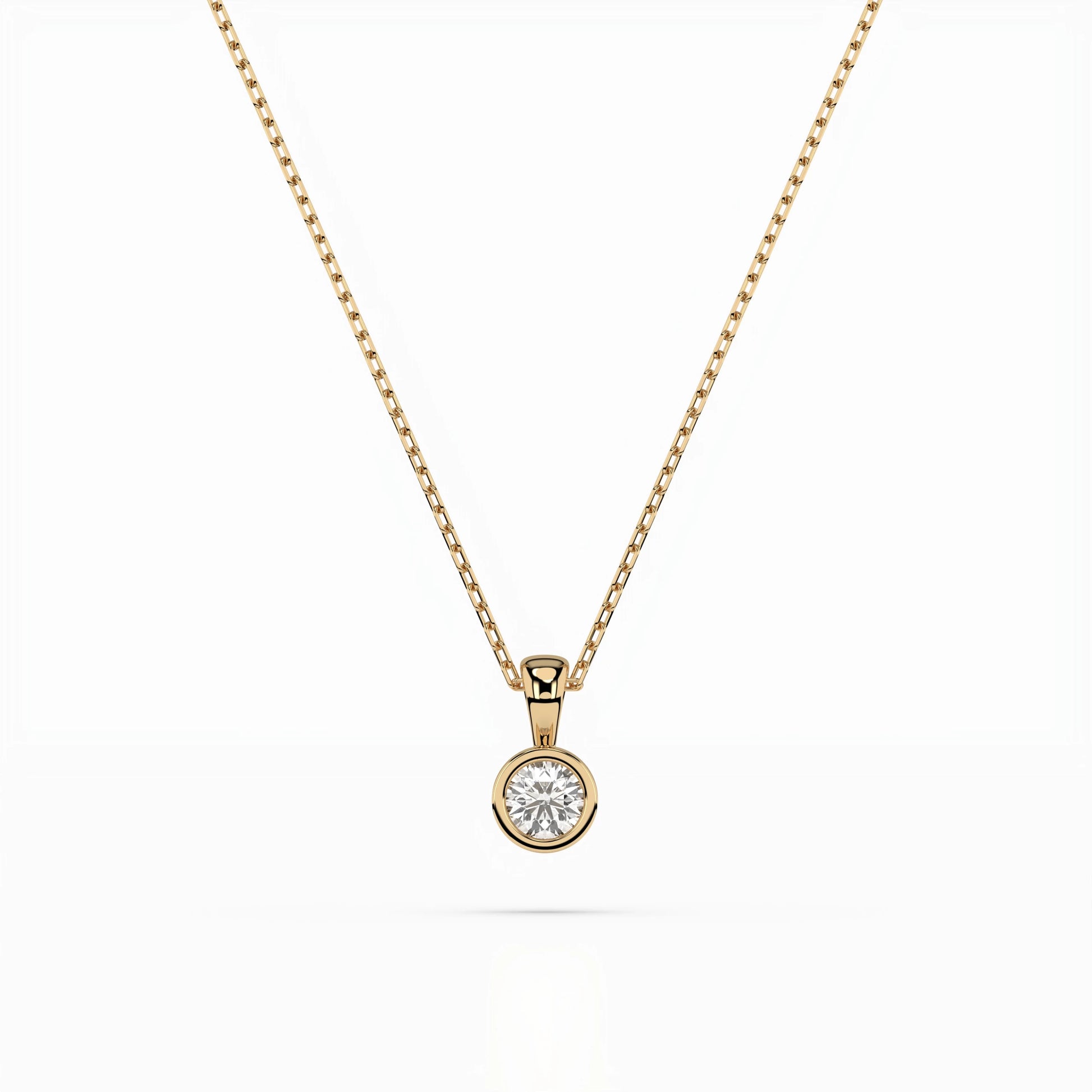 Solitaire Necklace - 104-10010(3.0)