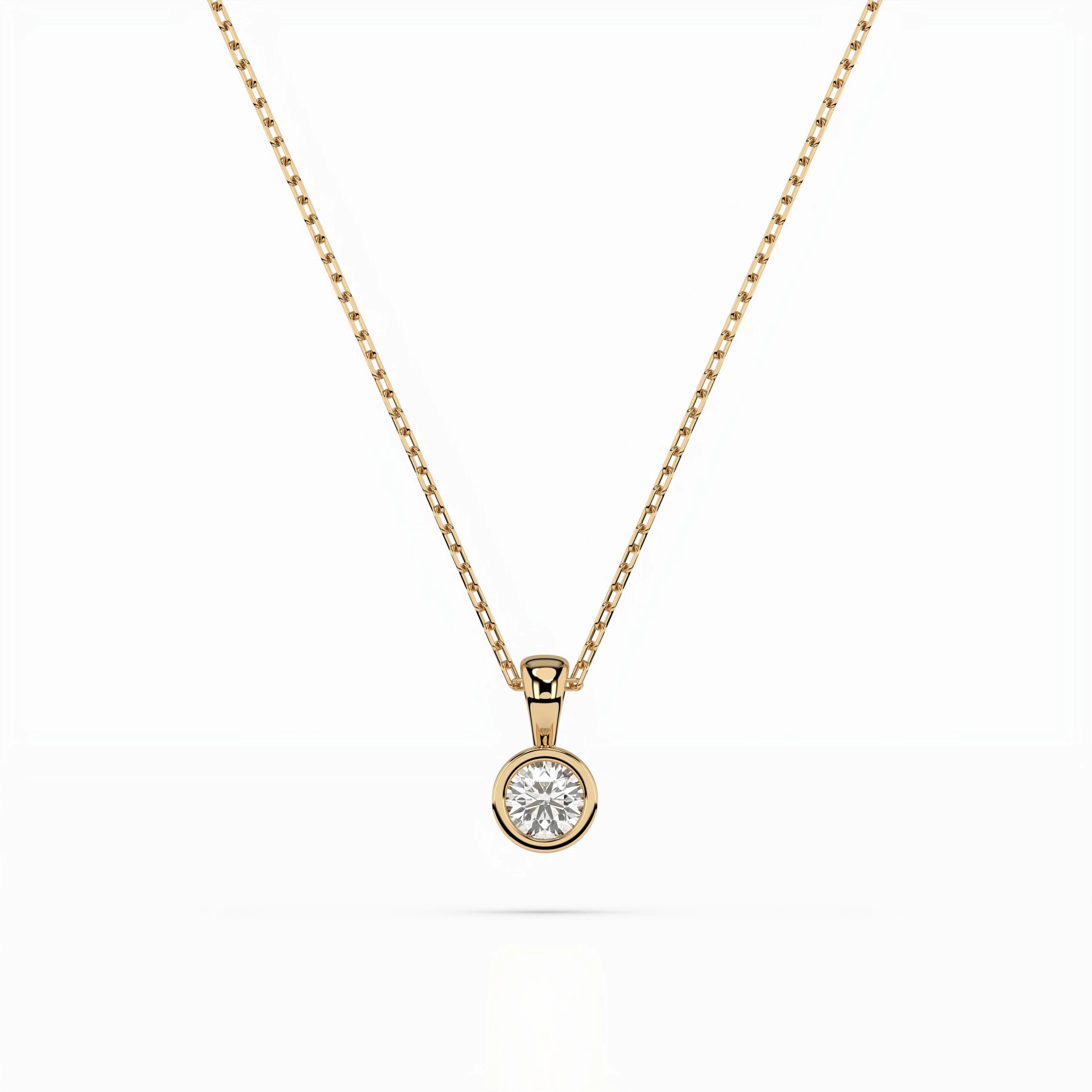 Solitaire Necklace - 104-10010(3.0)