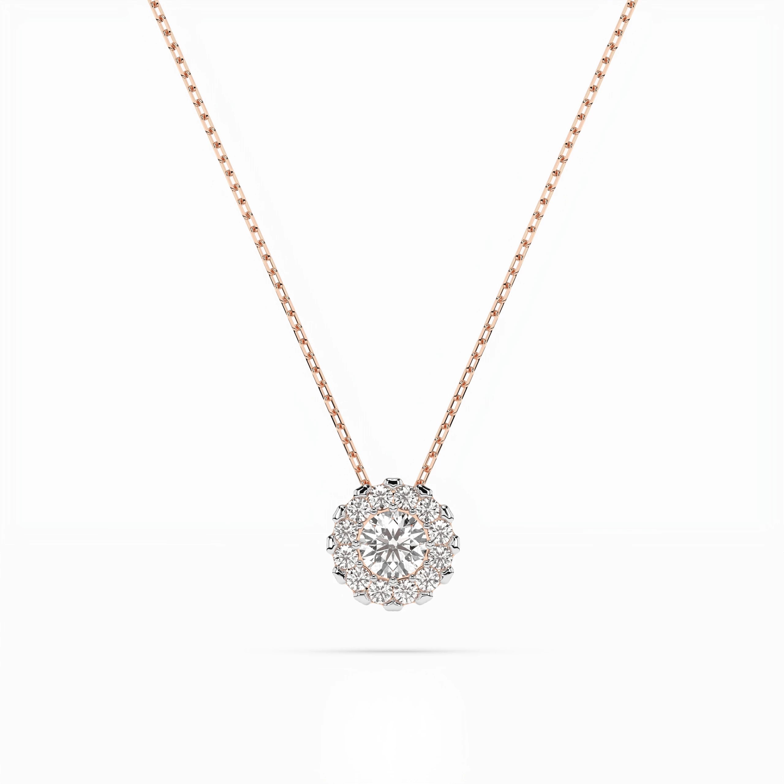 Solitaire Eternity Necklace - 104-10044(3.0)