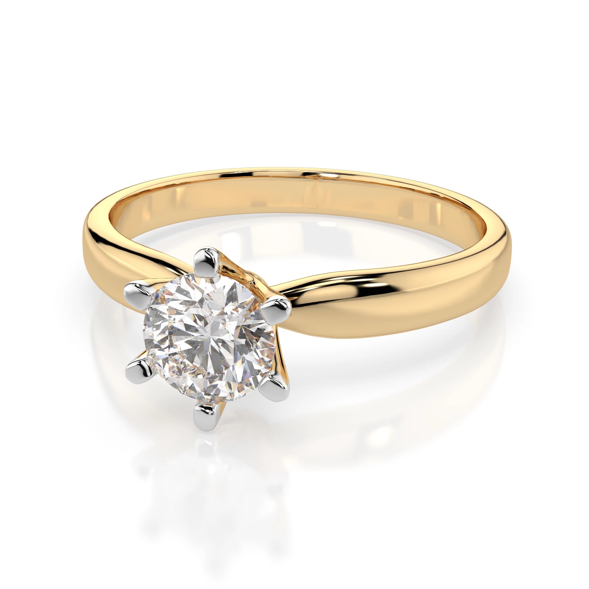 Solitaire Ring - 101-10040(5.1)