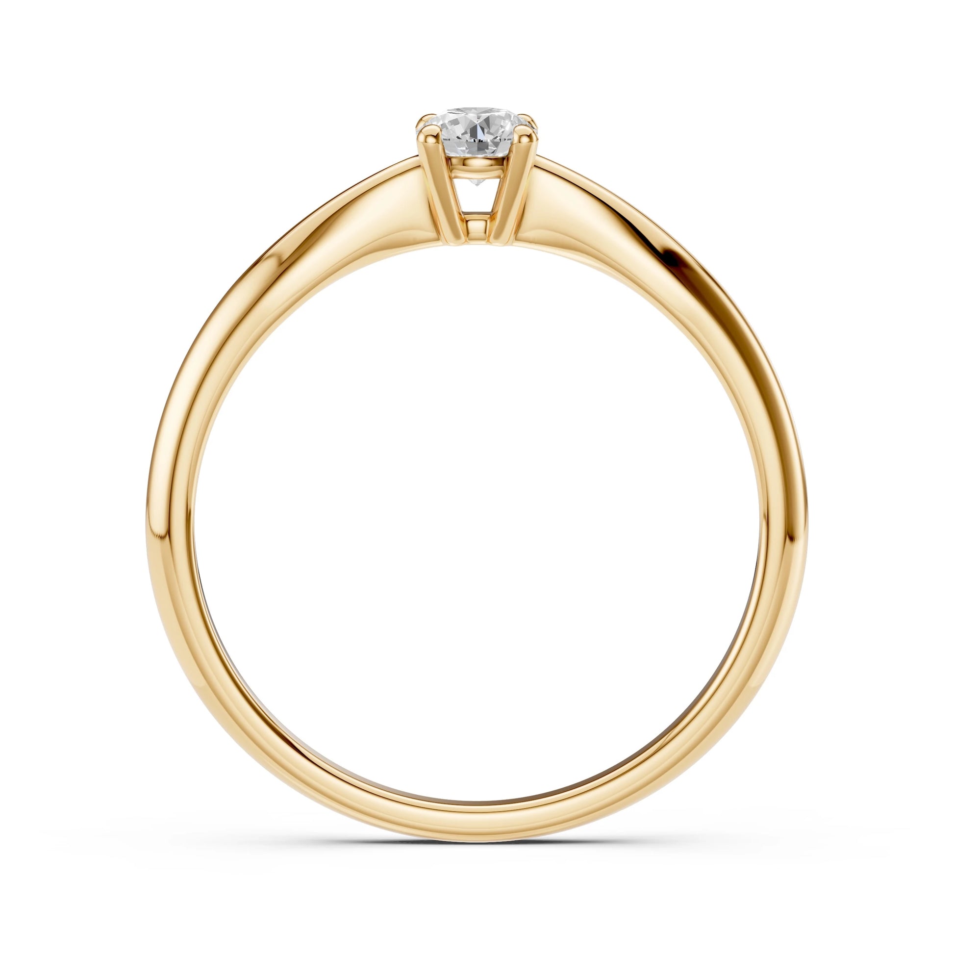 Solitaire Ring - 101-10021(3.7)