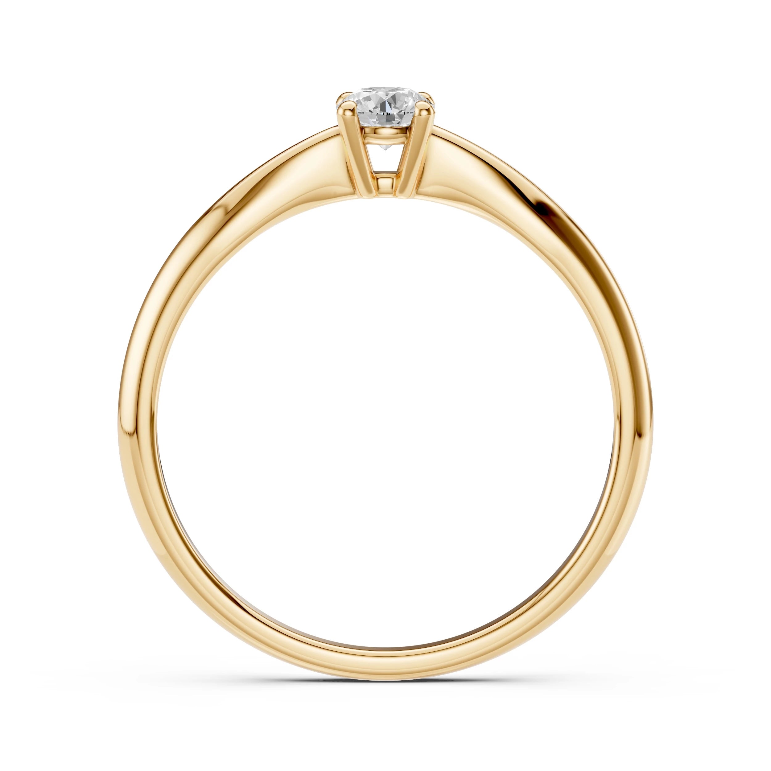 Solitaire Ring - 101-10021(3.7)