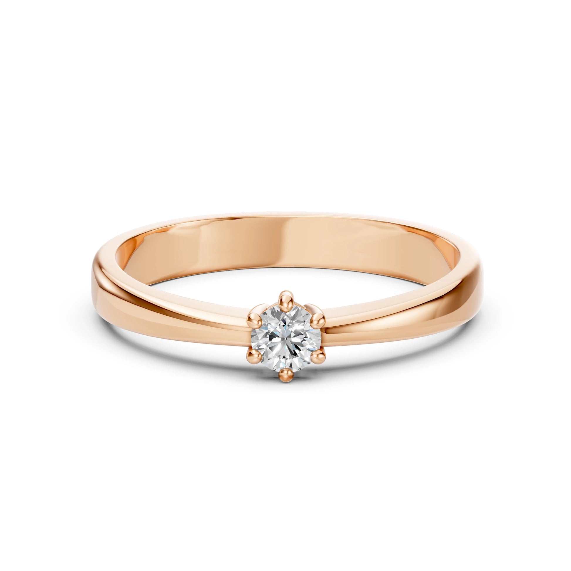 Solitaire Ring - 101-10151(3.4)
