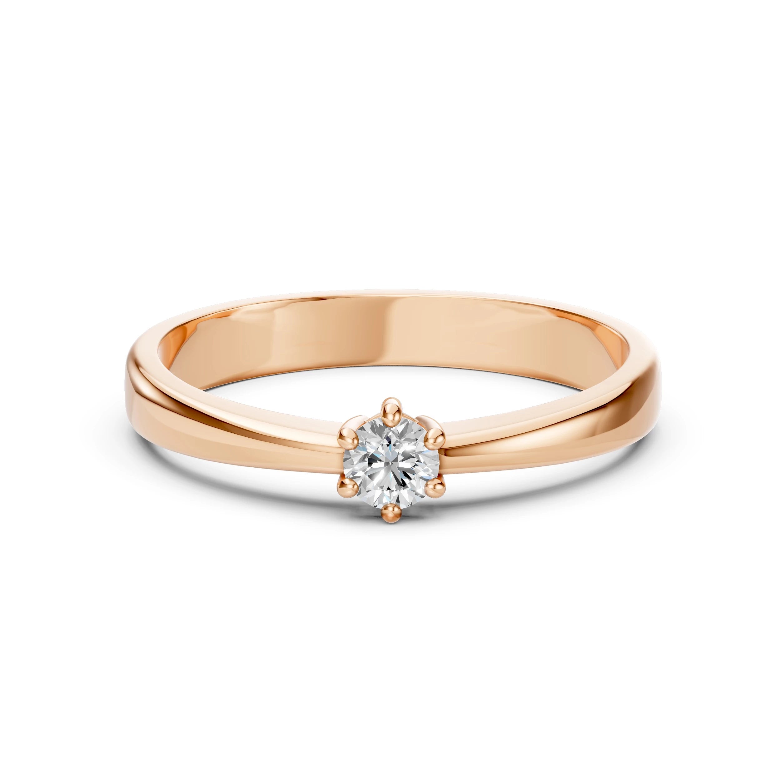 Solitaire Ring - 101-10151(3.4)