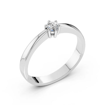 Solitaire Ring - 101-10151(3.4)