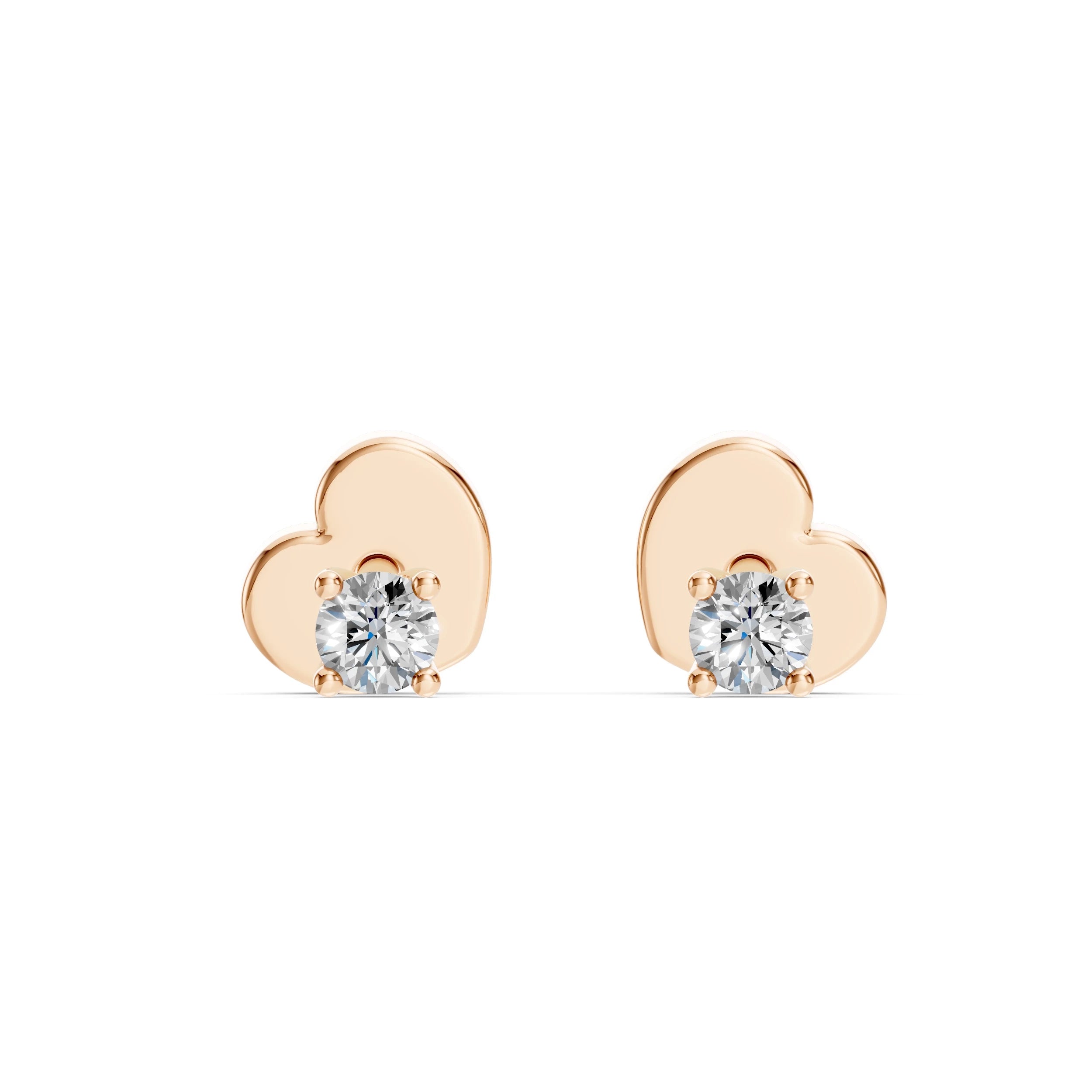 Solitaire Butterfly Earring - 102-10012/1(2.5)