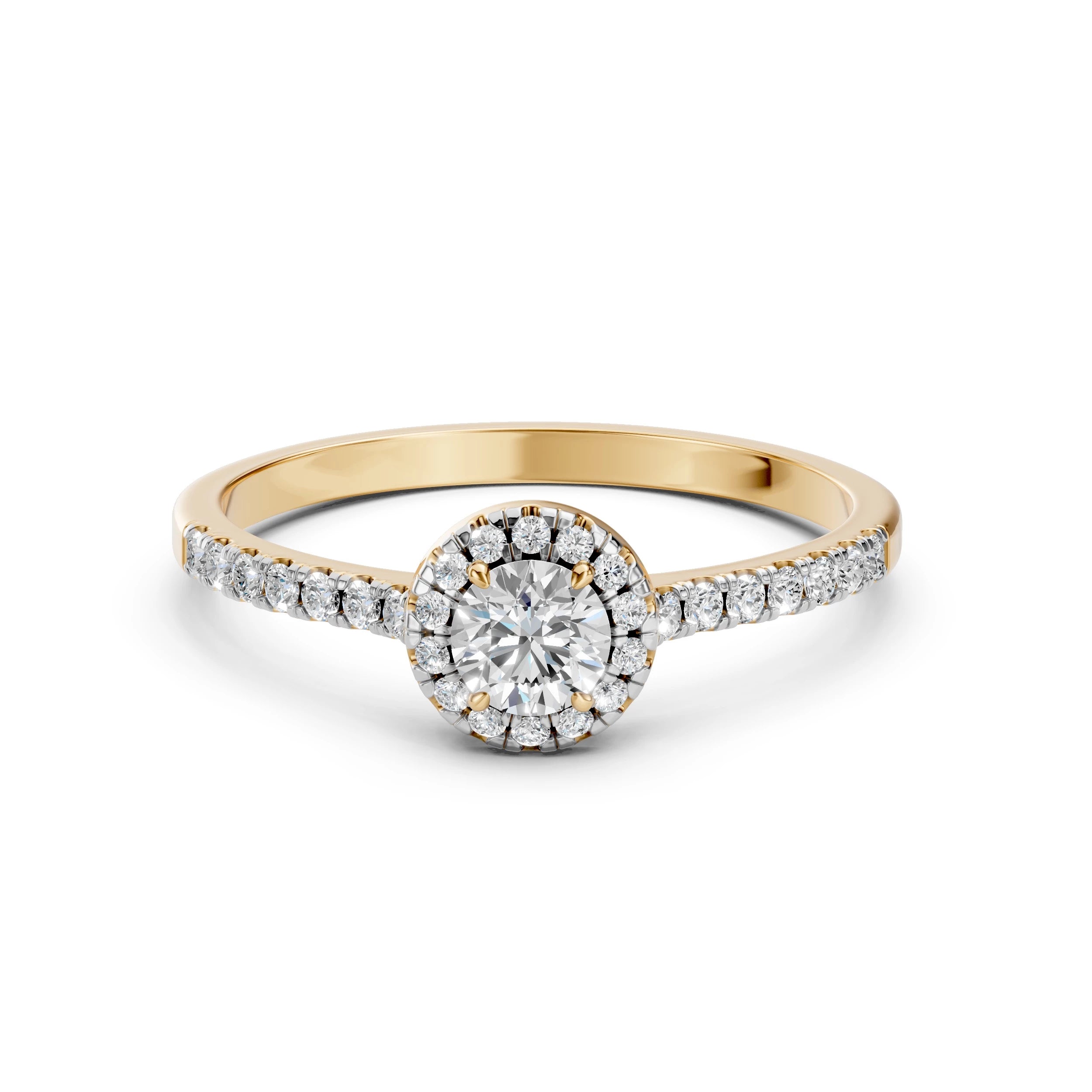 Solitaire Eternity Ring - 101-10095(4.5)