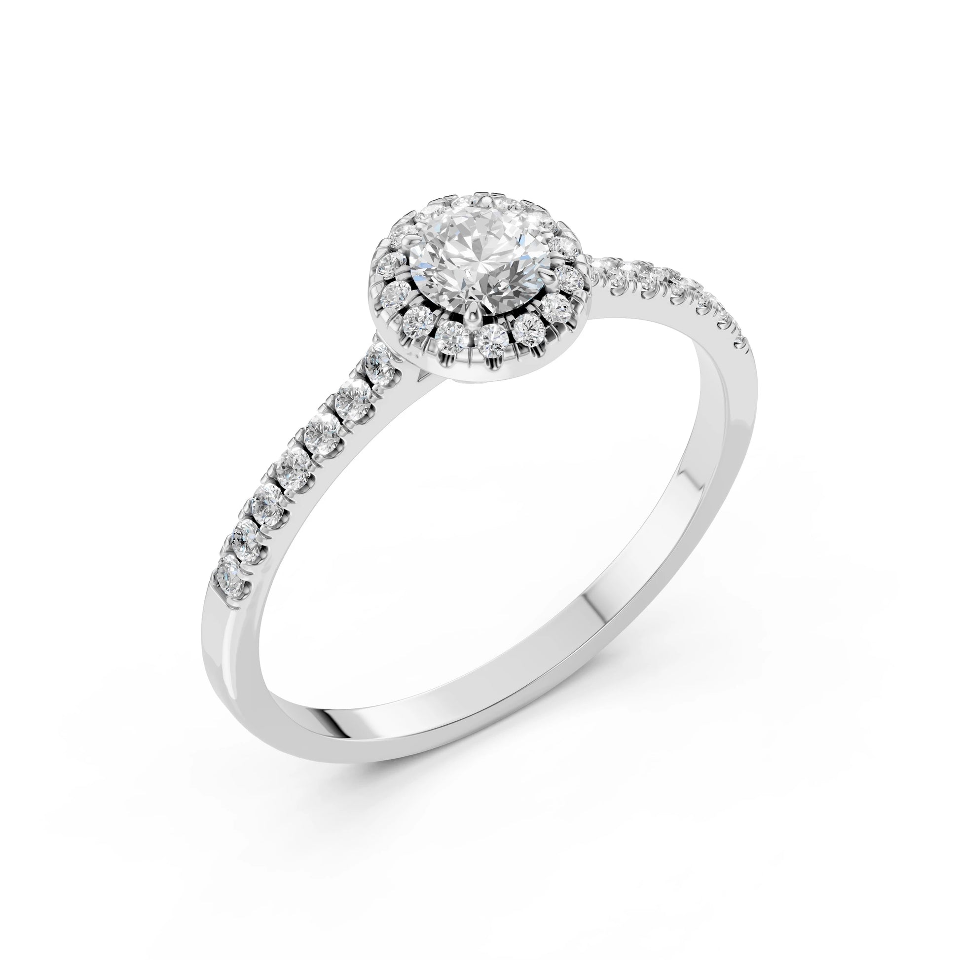 Solitaire Eternity Ring - 101-10095(4.5)