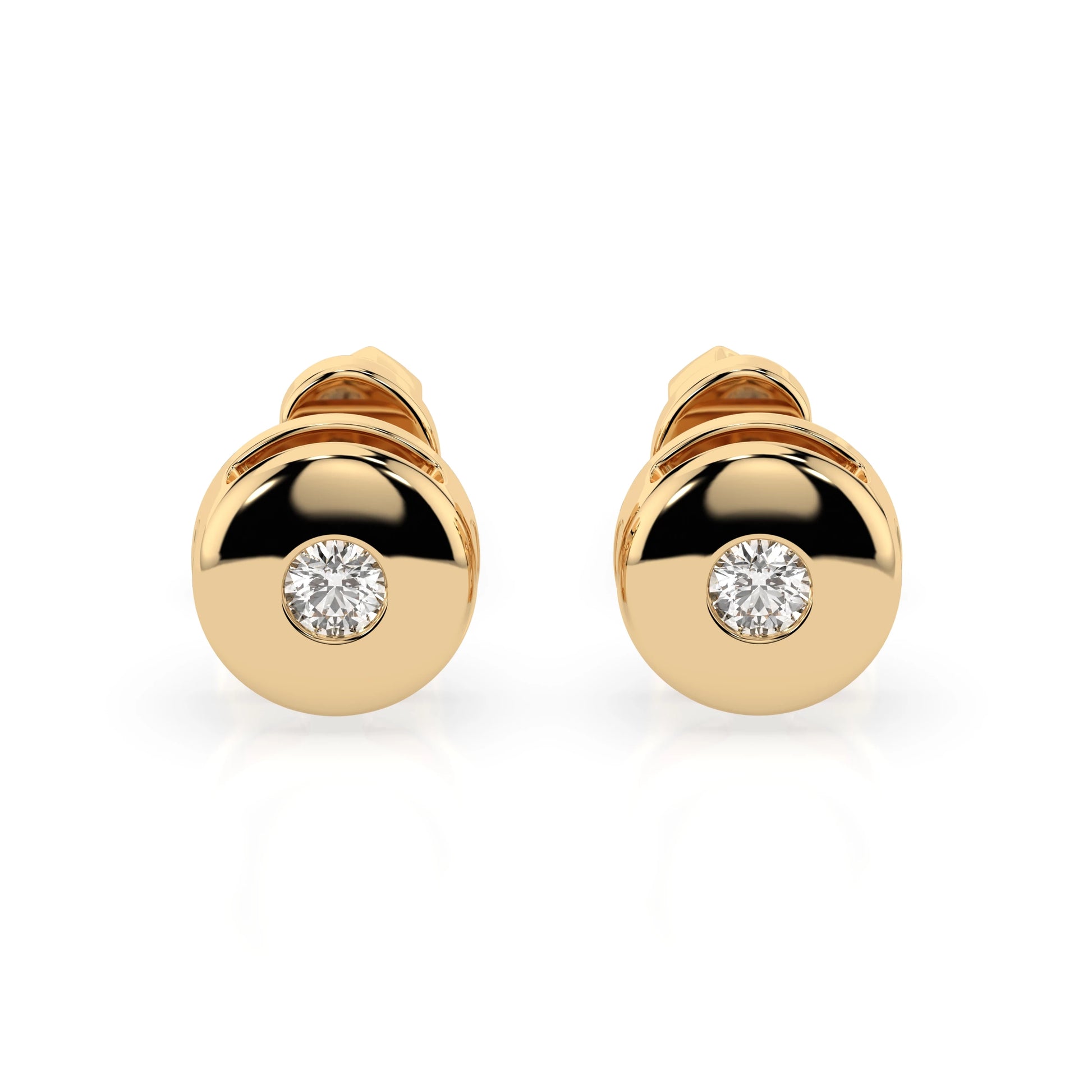 Solitaire Butterfly Earring - 102-10048