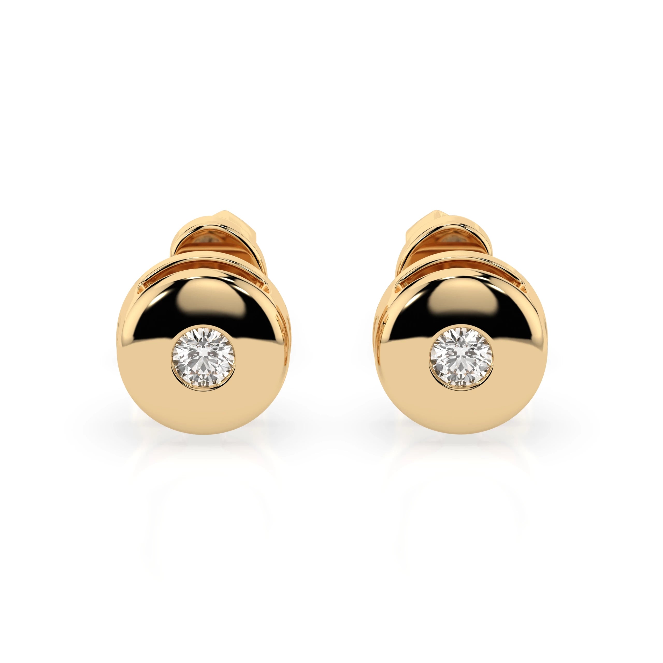 Solitaire Butterfly Earring - 102-10048