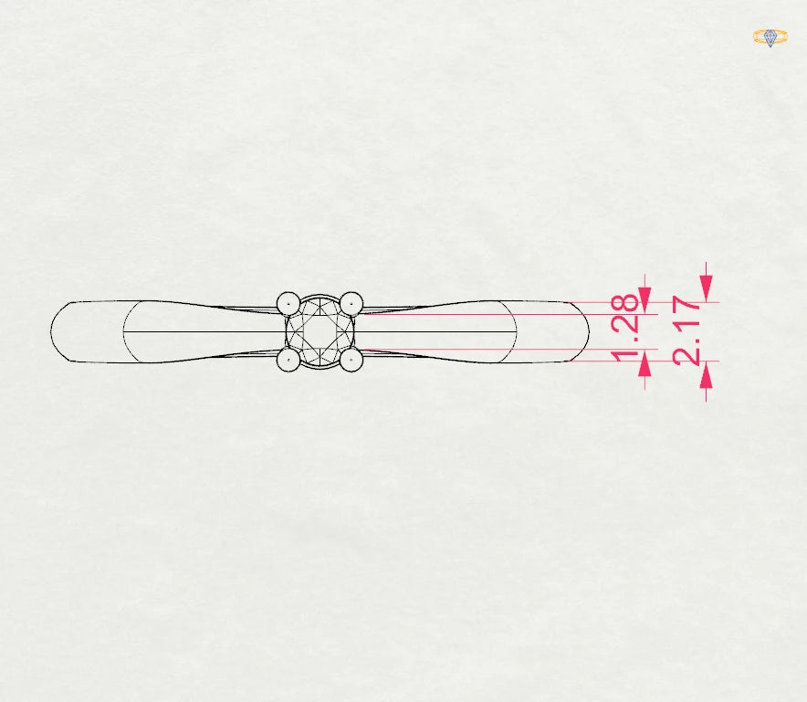 Solitaire Ring - 101-10021(2.5)