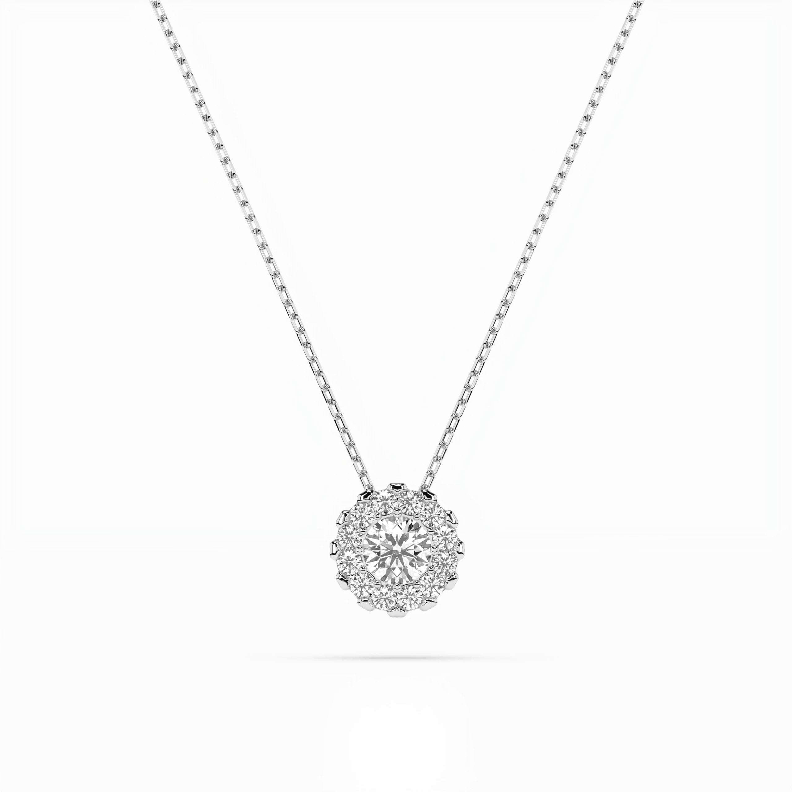 Solitaire Eternity Necklace - 104-10044(3.0)