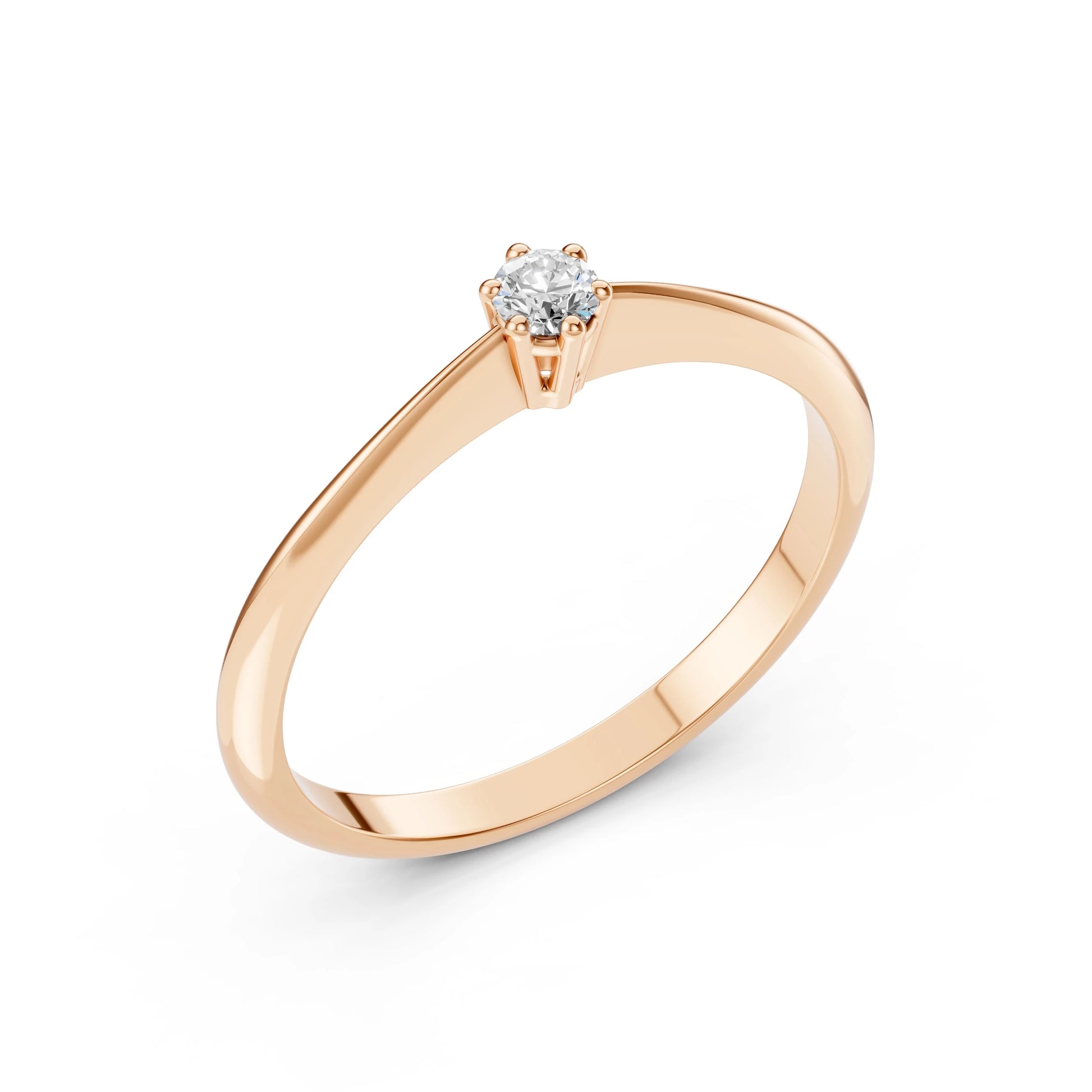 Solitaire Ring - 101-10027(3.4)