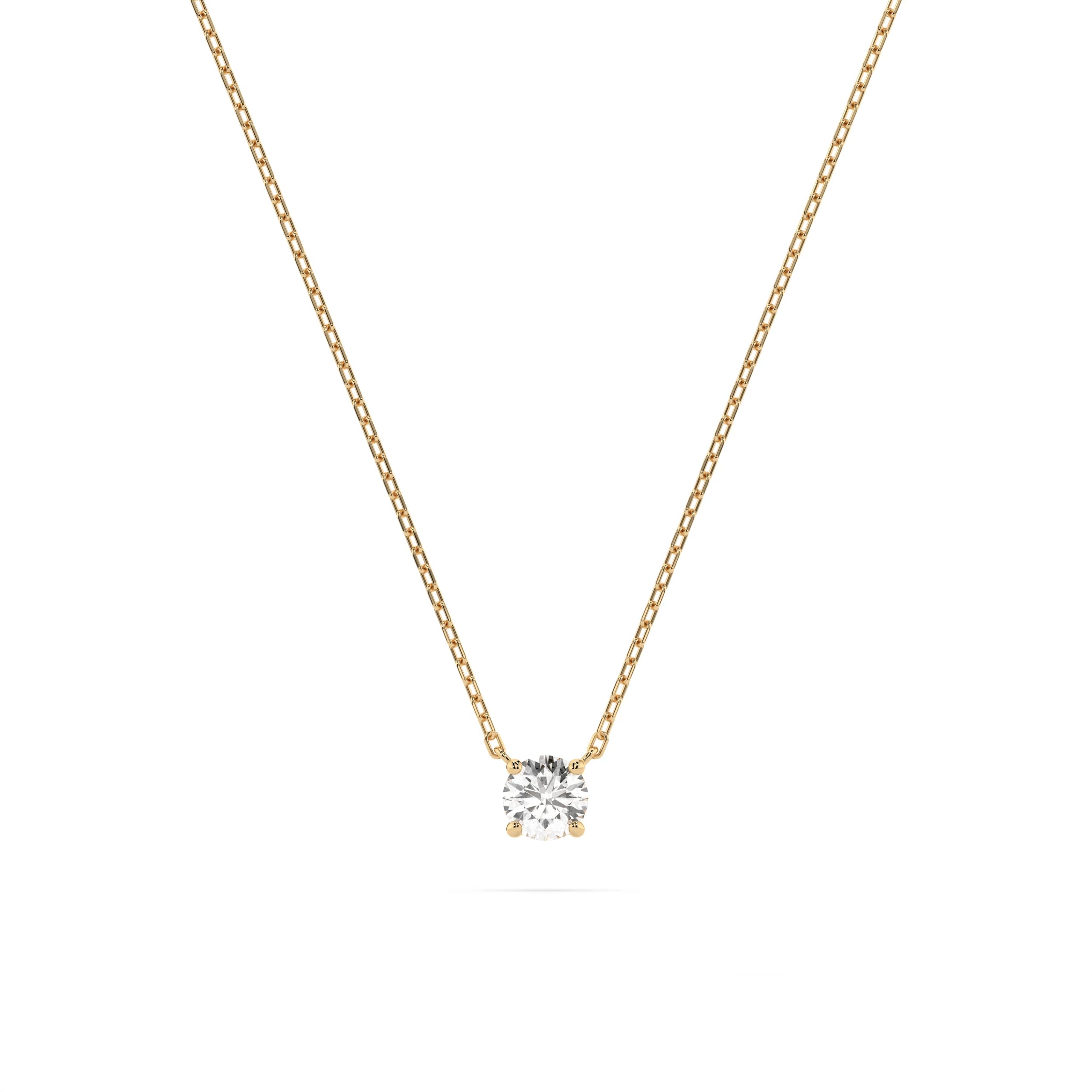 Solitaire Necklace - 104-10040(3.4)