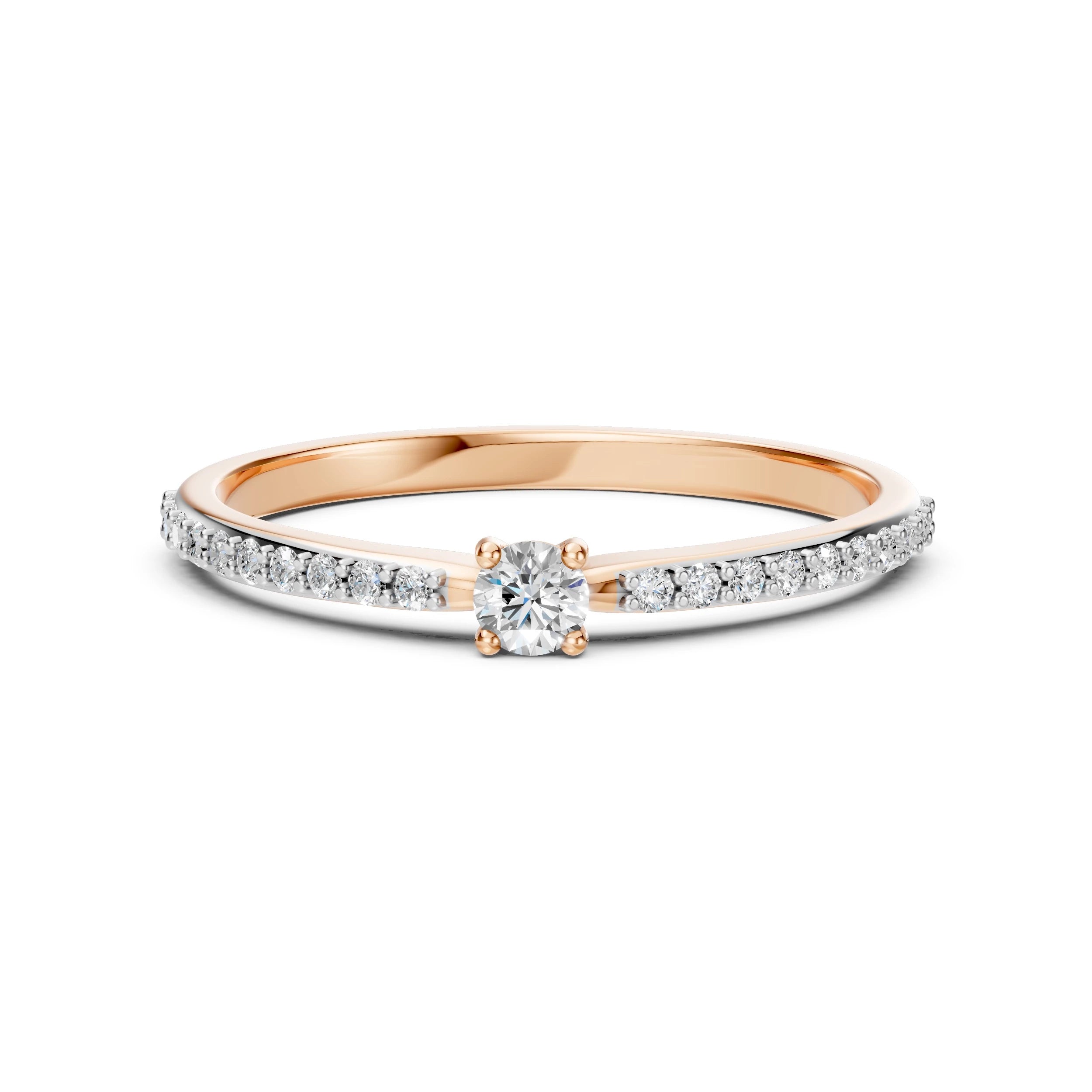 Solitaire Eternity Ring - 101-10116/2(3.0)