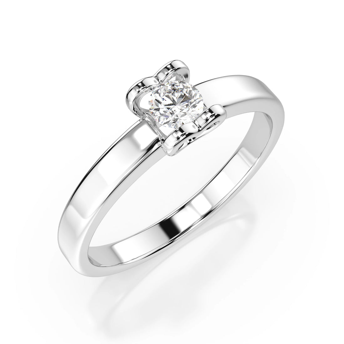Solitaire Ring - 101-10013(3.4)
