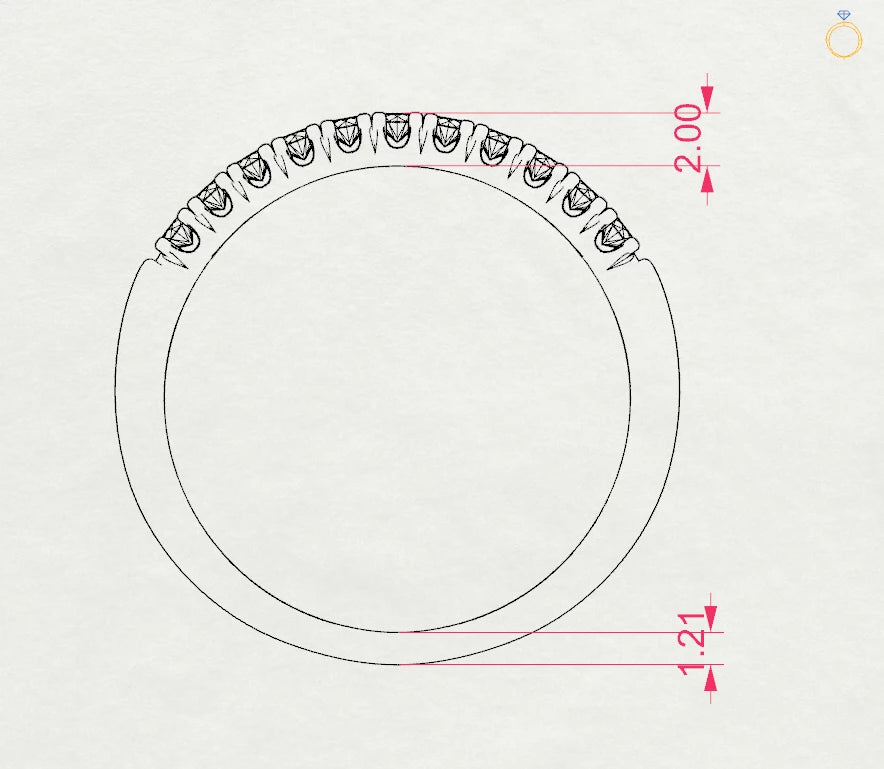 Eternity Ring - 101-10044/4