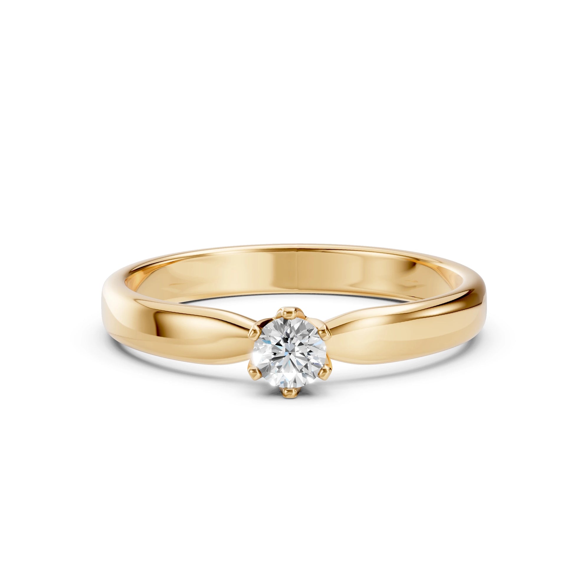 Solitaire Ring - 101-10040(3.7)