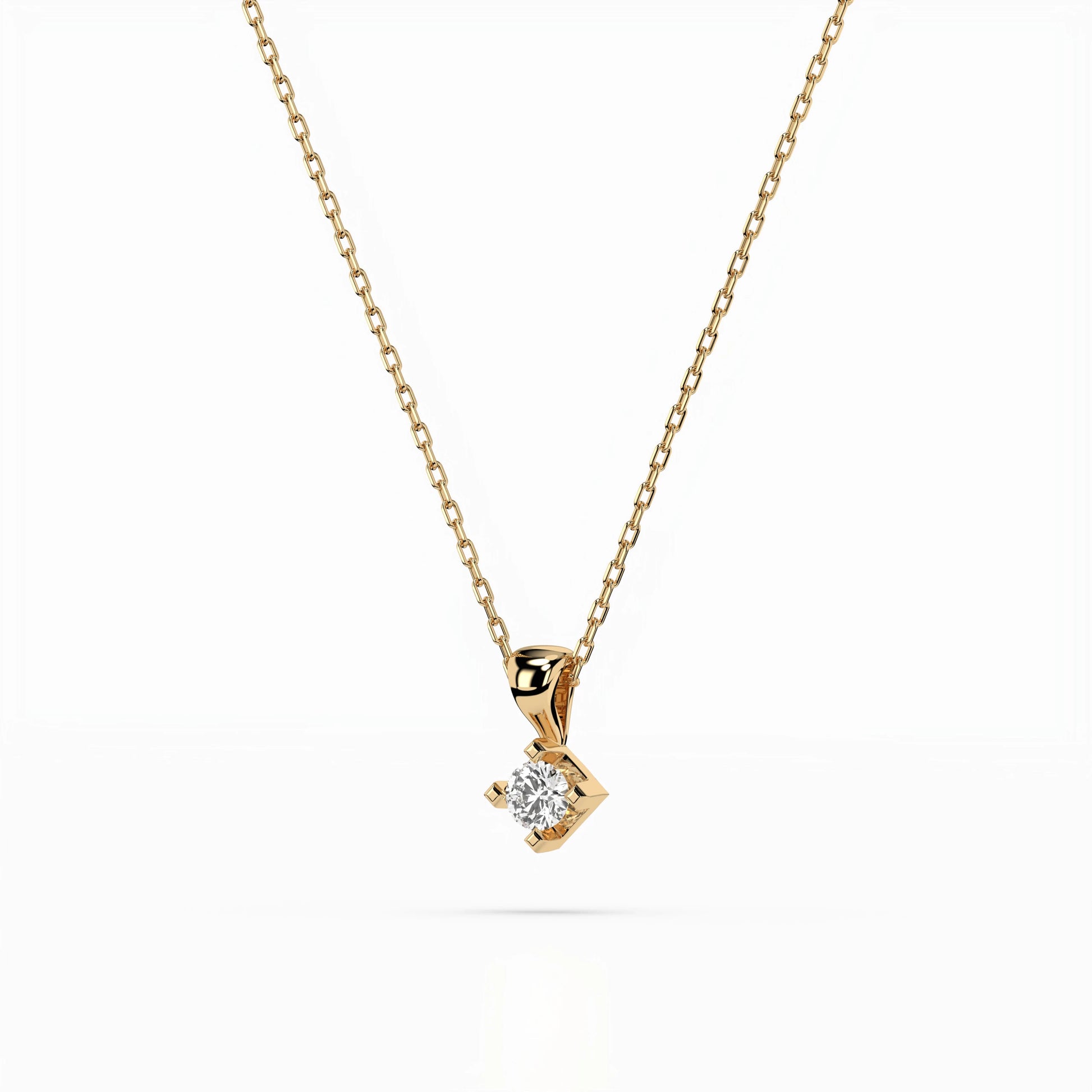 Solitaire Necklace - 104-10014(2.7)