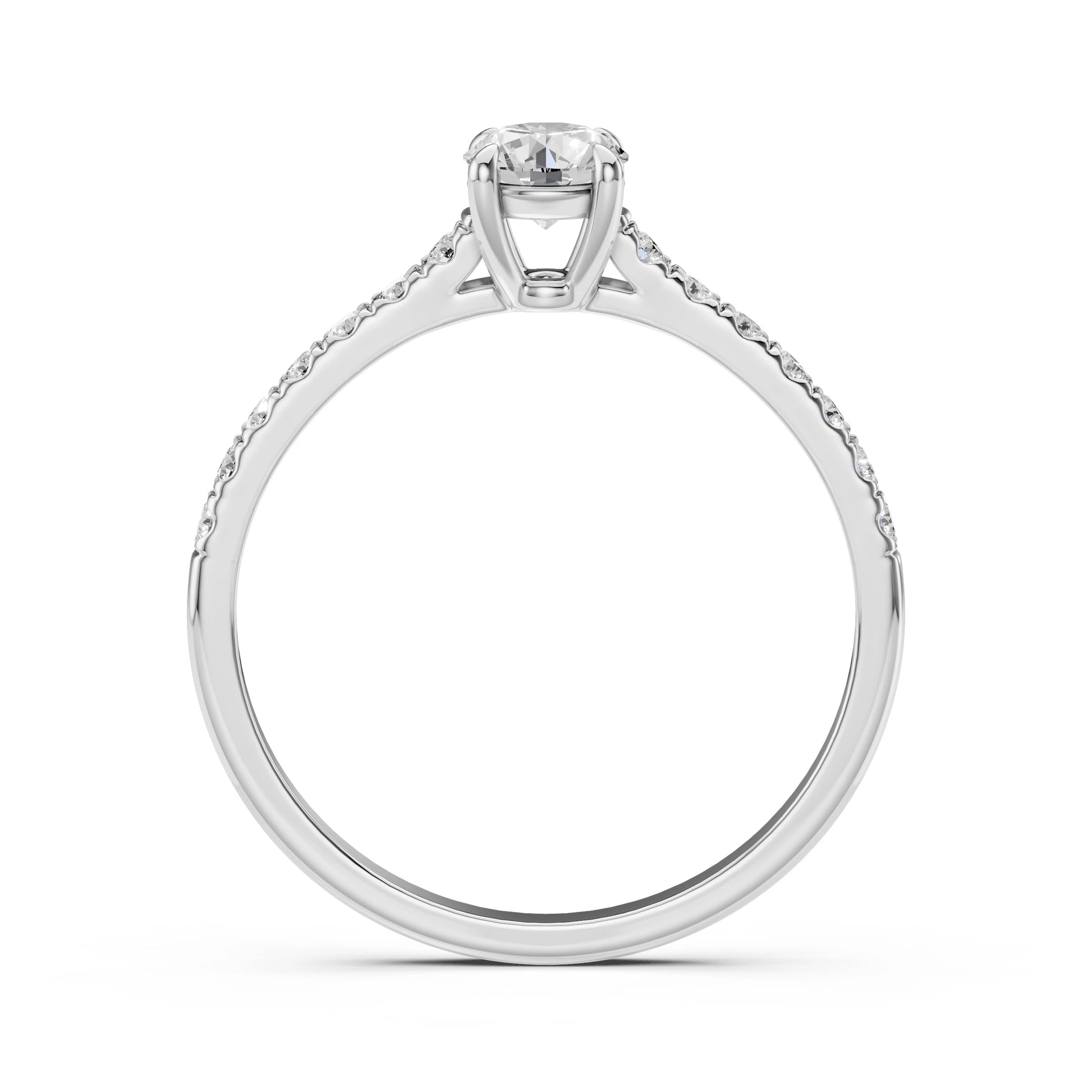 Solitaire Eternity Ring - 101-10094(5.1)
